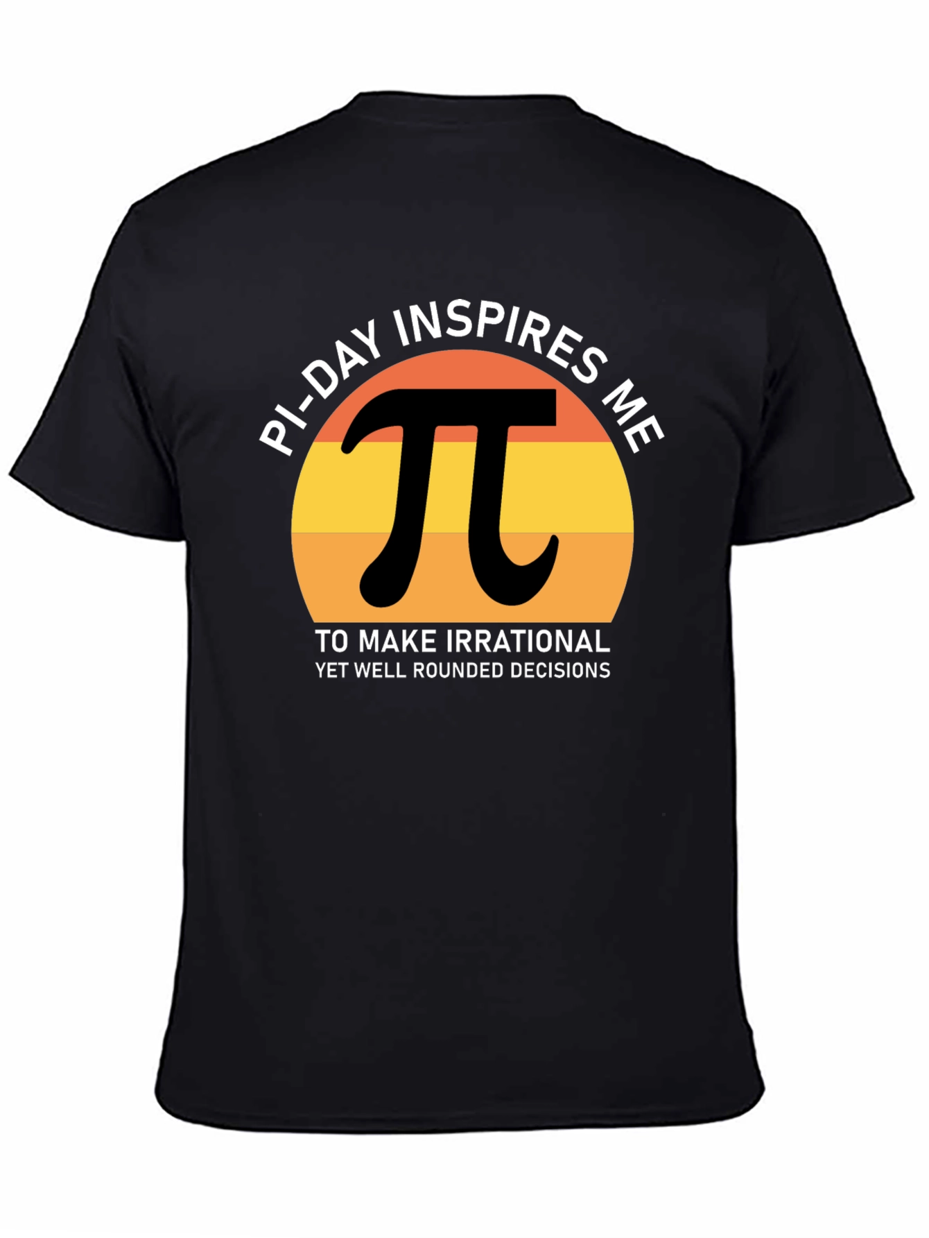 Pi Day Inspires Funny Math T-Shirt
