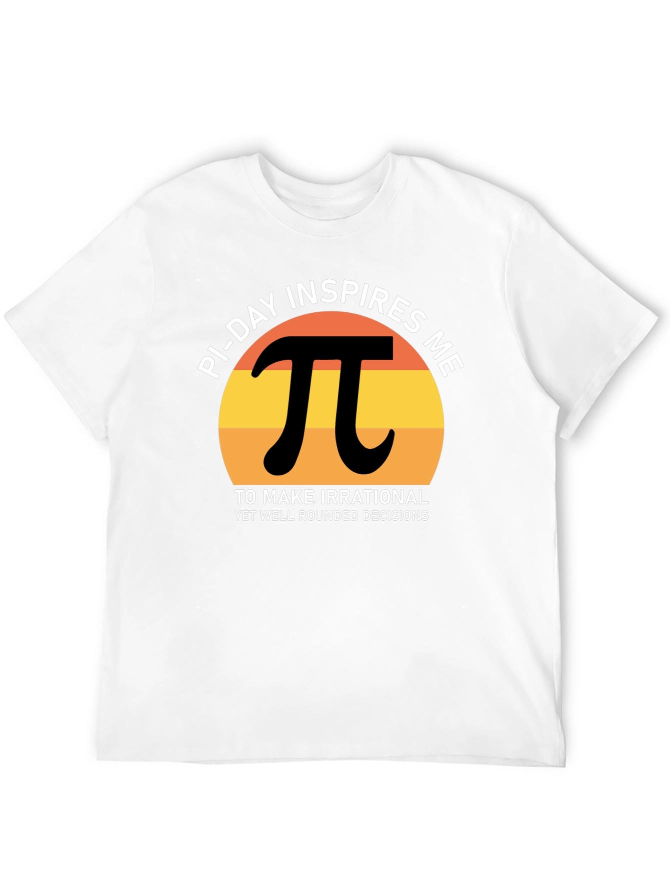 Pi Day Inspires Funny Math T-Shirt