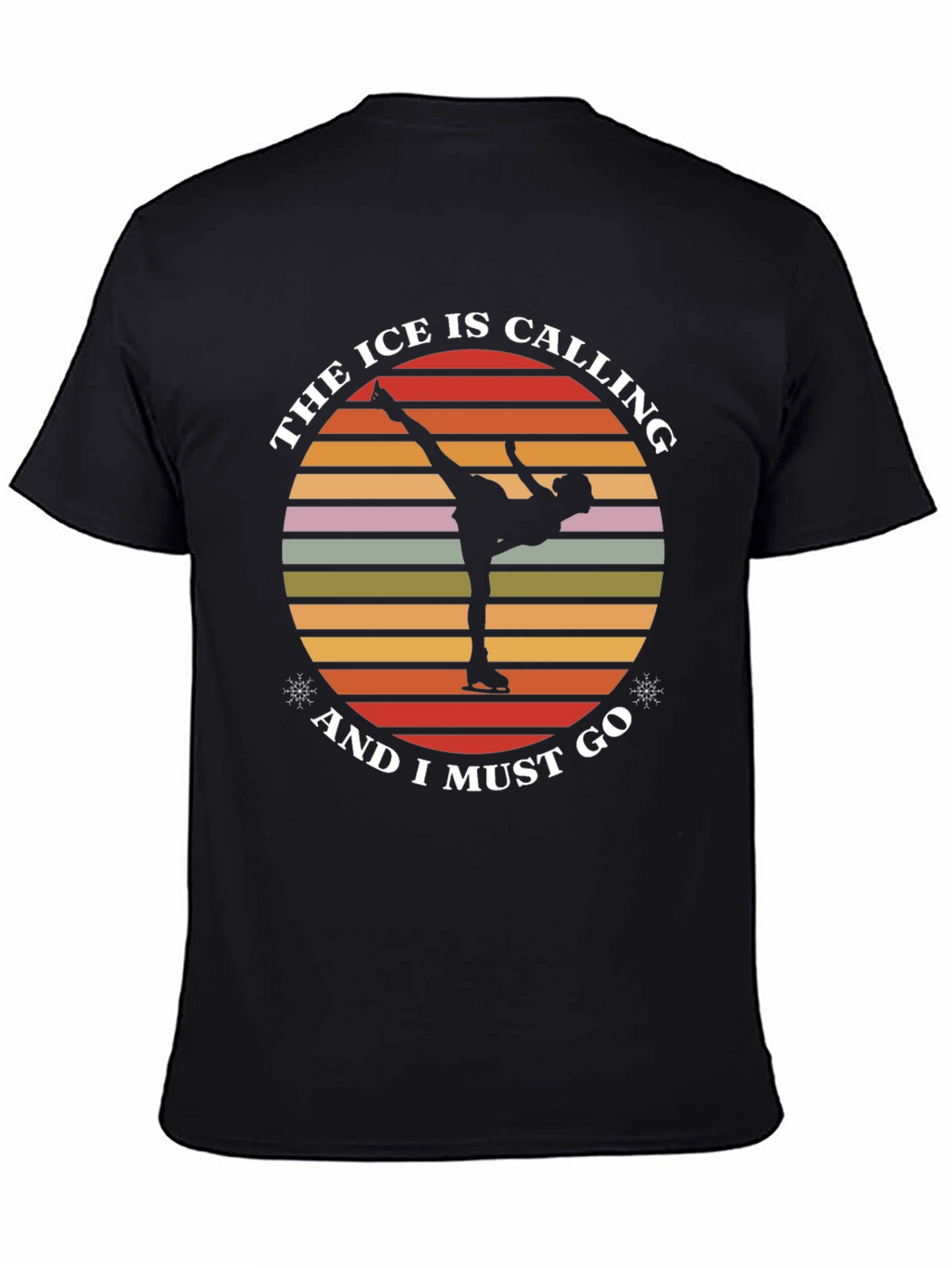 Ice Skating T-Shirt - The Ice is Calling