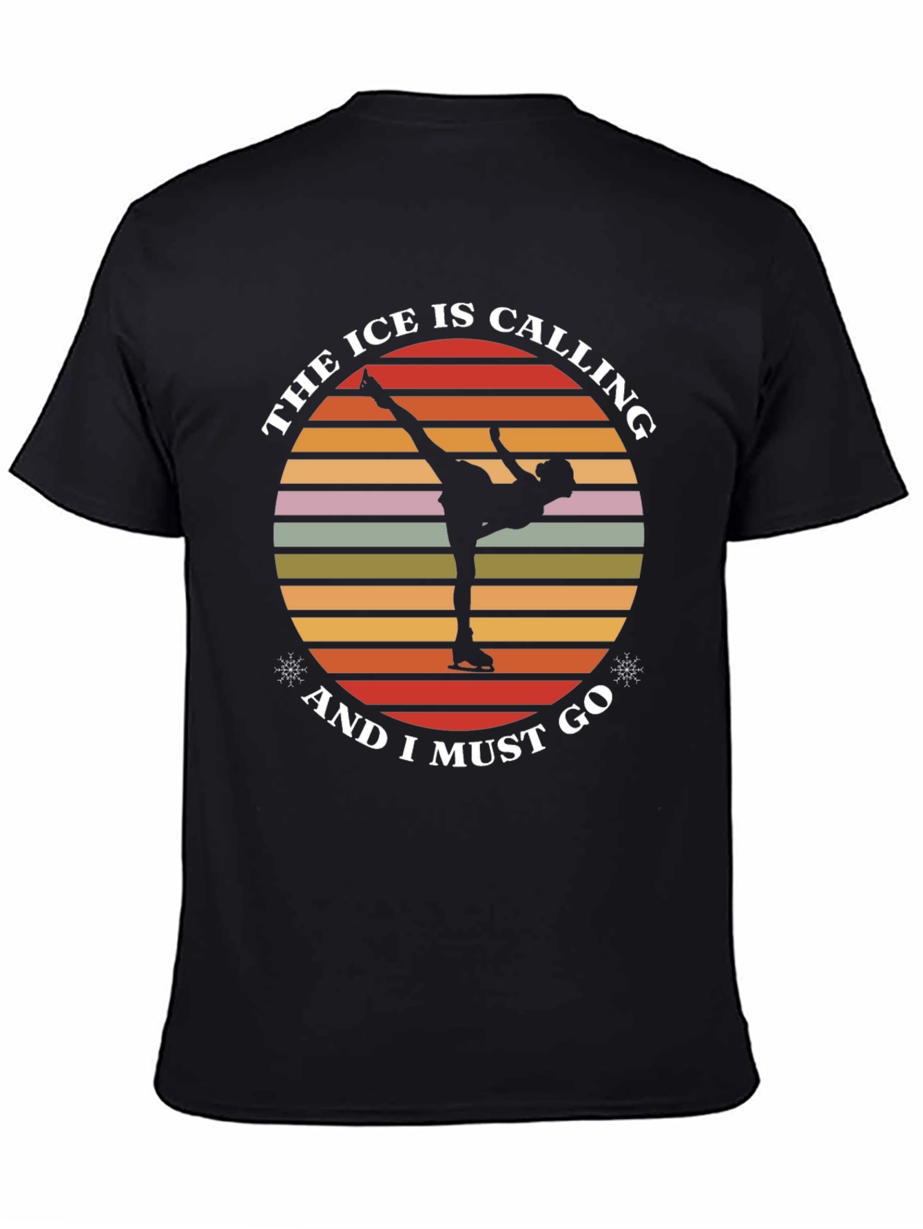 Ice Skating T-Shirt - The Ice is Calling