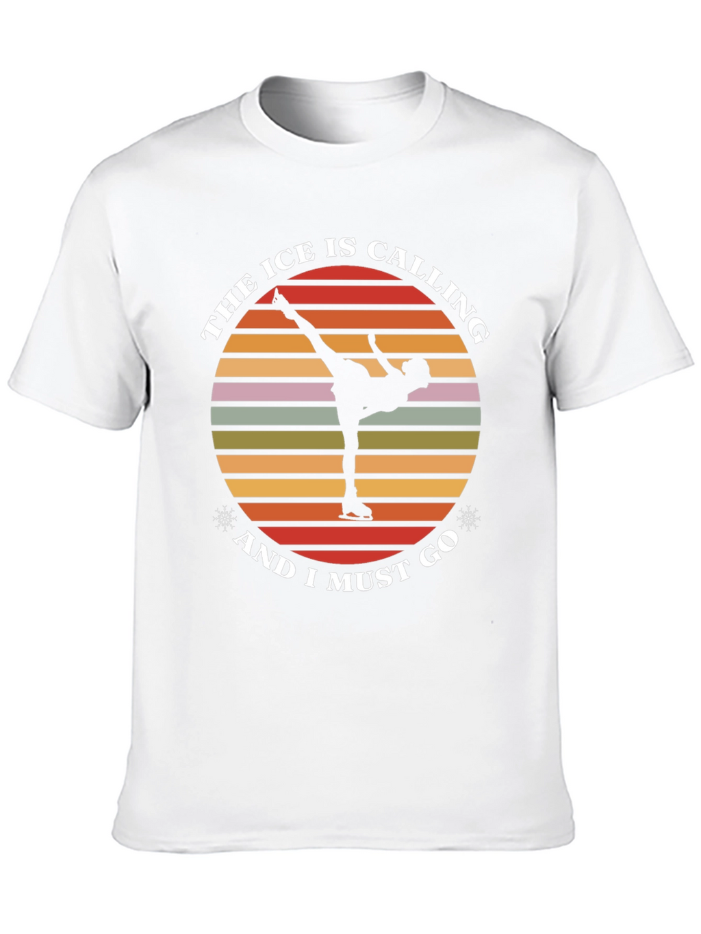 Ice Skating T-Shirt - The Ice is Calling