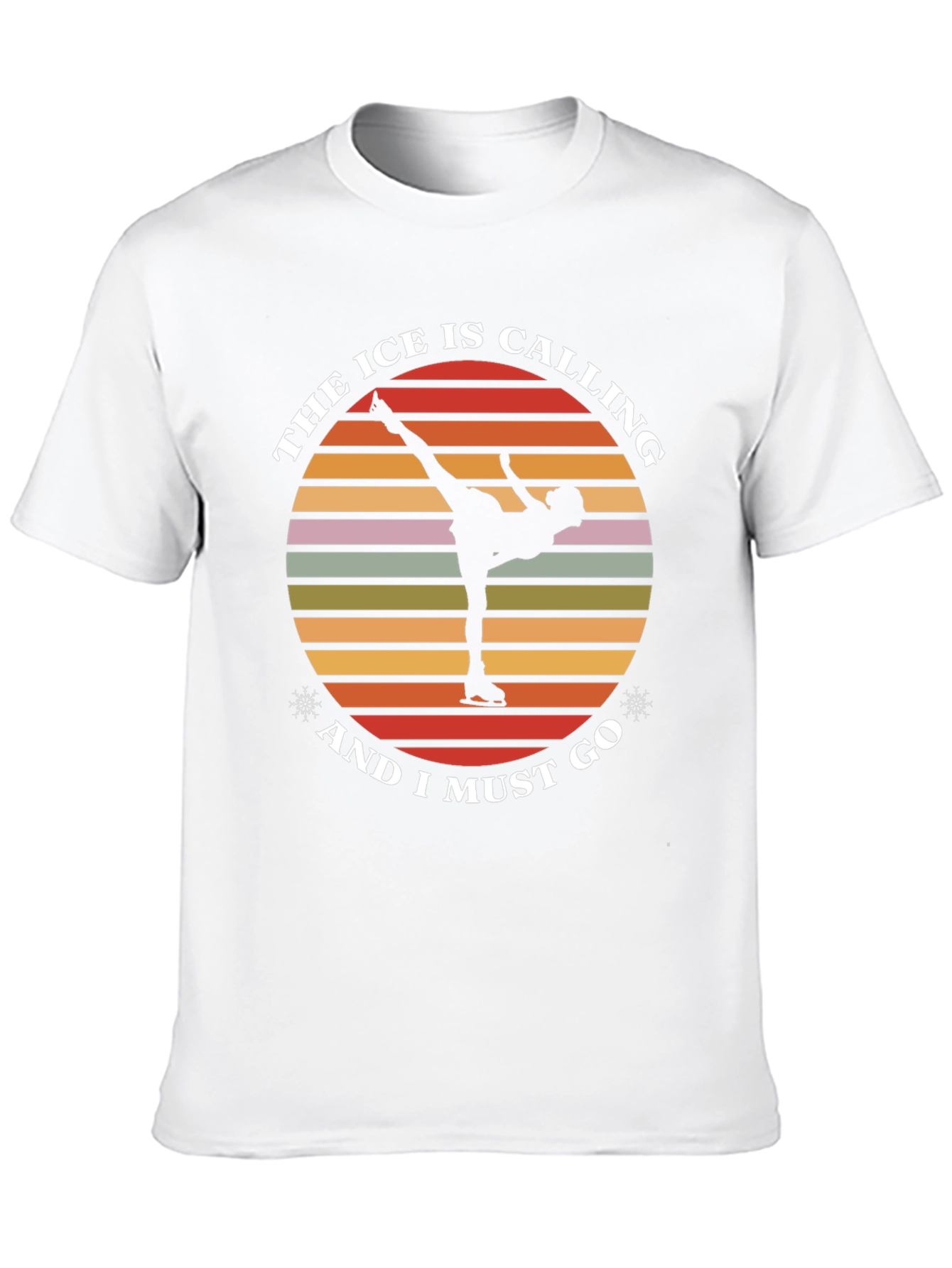 Ice Skating T-Shirt - The Ice is Calling