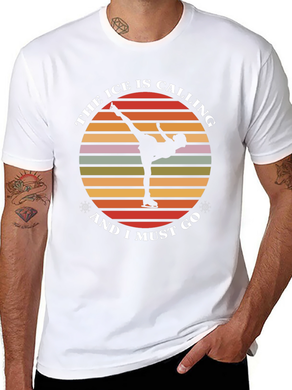 Ice Skating T-Shirt - The Ice is Calling