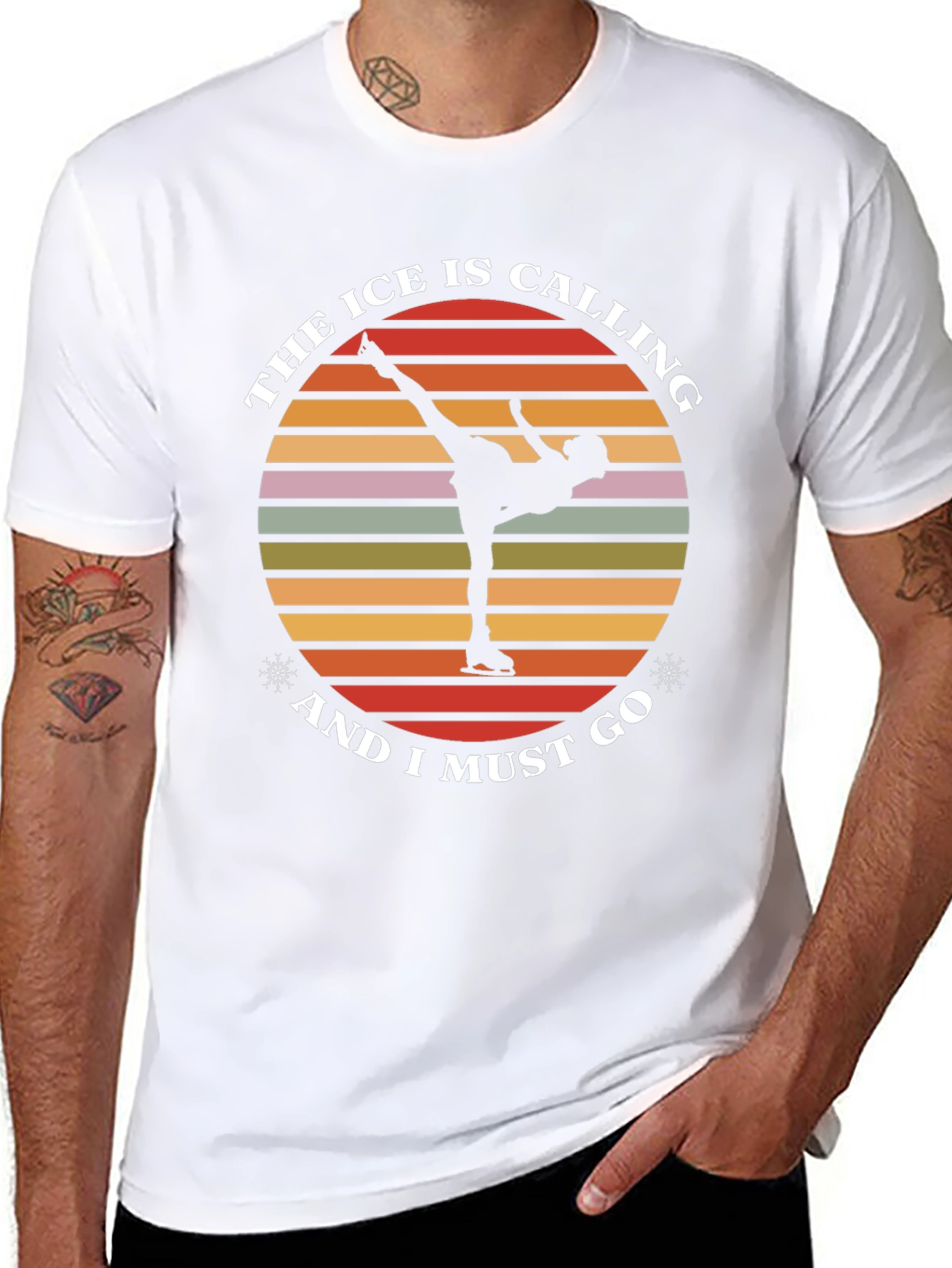 Ice Skating T-Shirt - The Ice is Calling