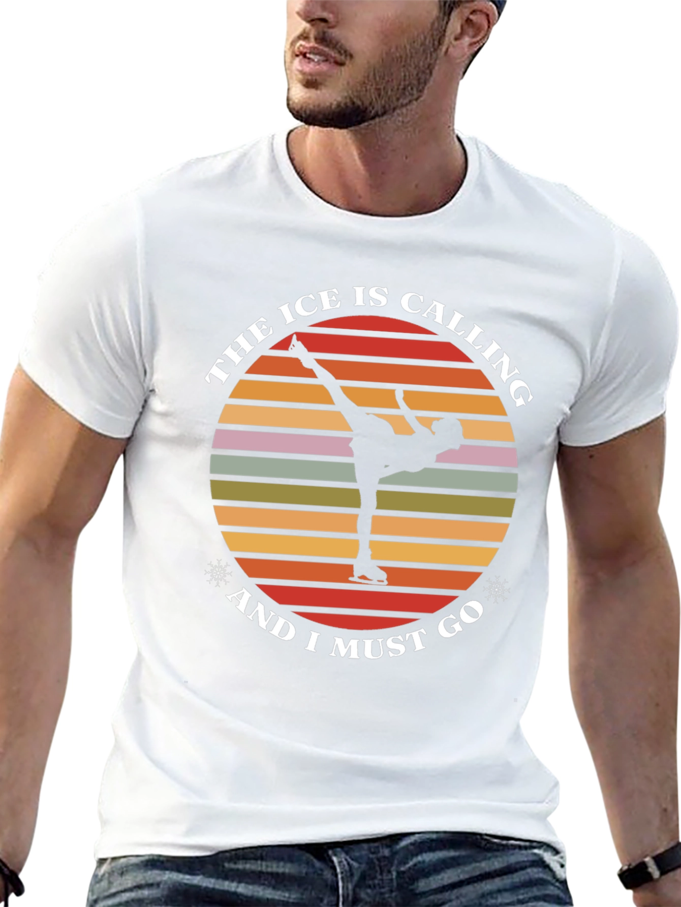Ice Skating T-Shirt - The Ice is Calling
