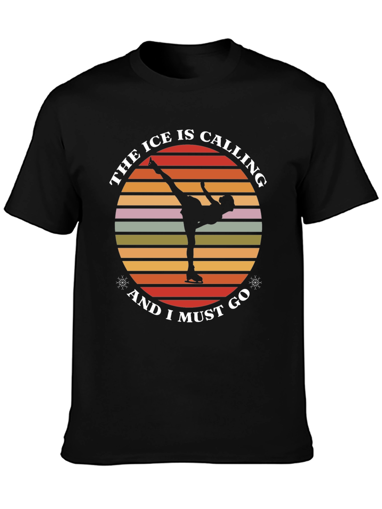 Ice Skating T-Shirt - The Ice is Calling