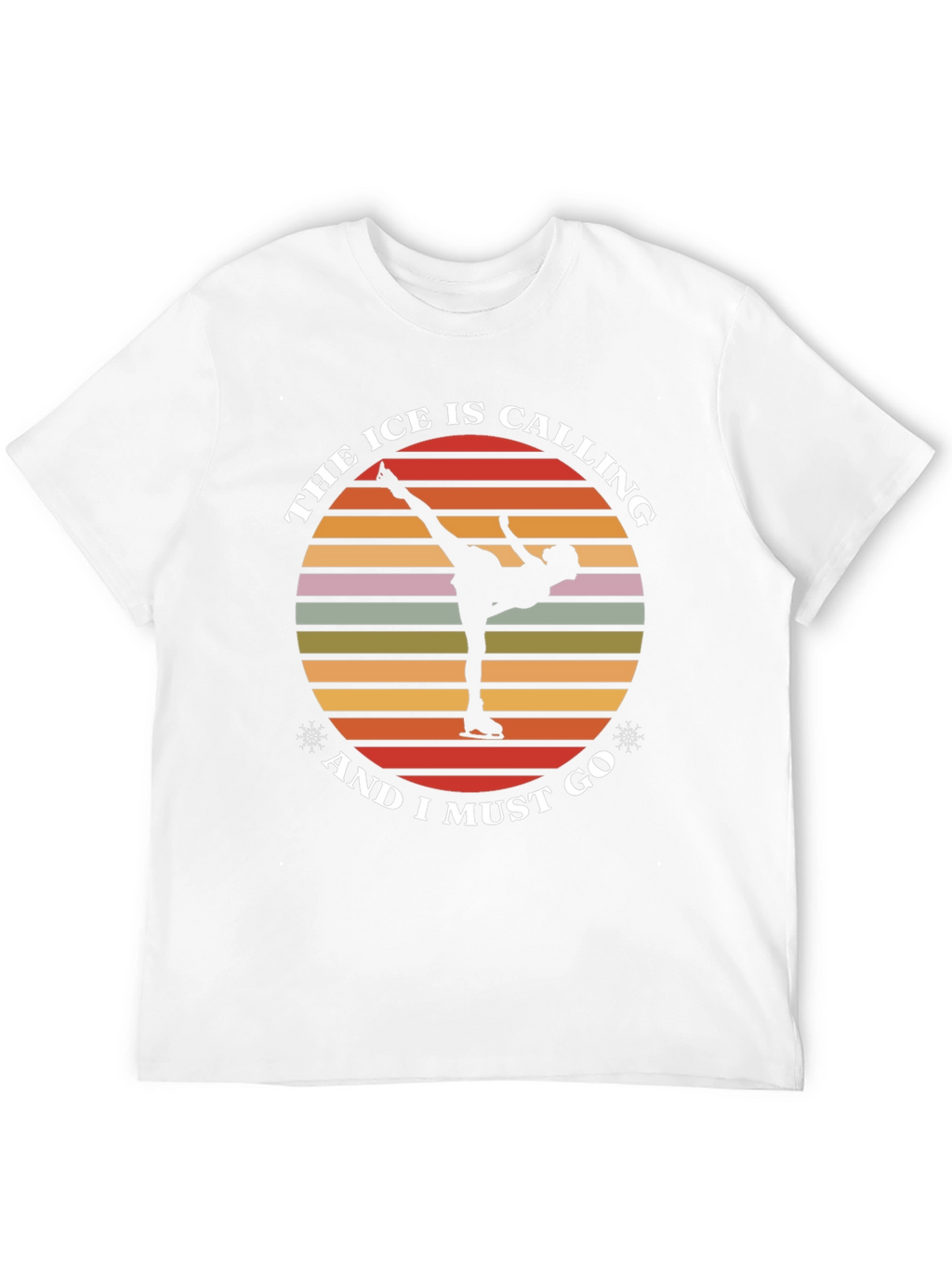 Ice Skating T-Shirt - The Ice is Calling
