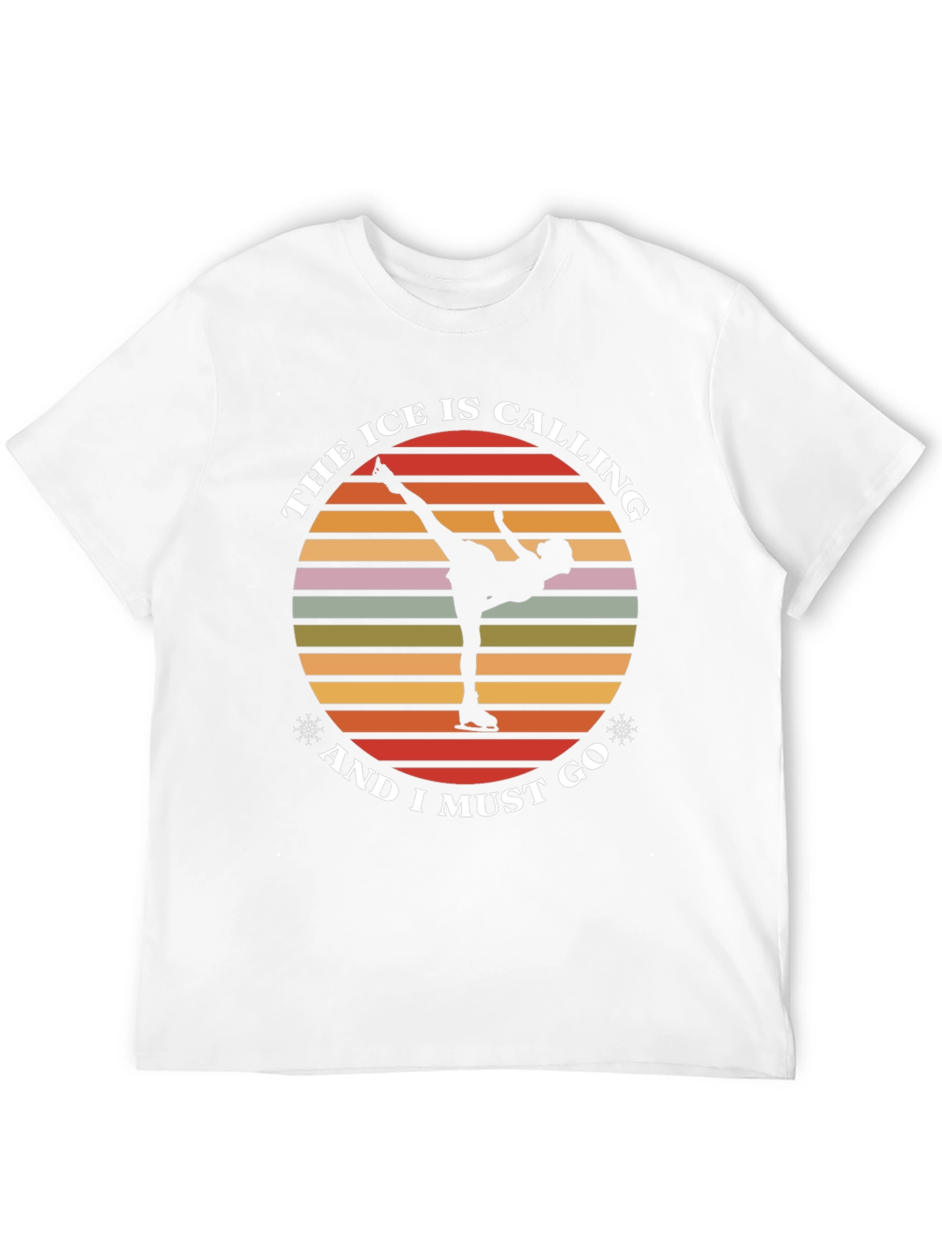 Ice Skating T-Shirt - The Ice is Calling
