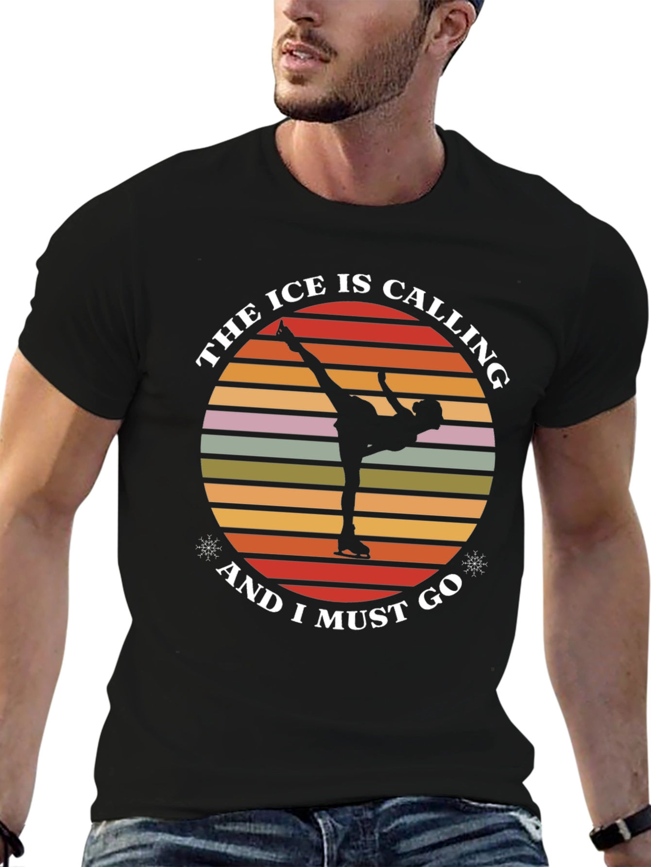 Ice Skating T-Shirt - The Ice is Calling