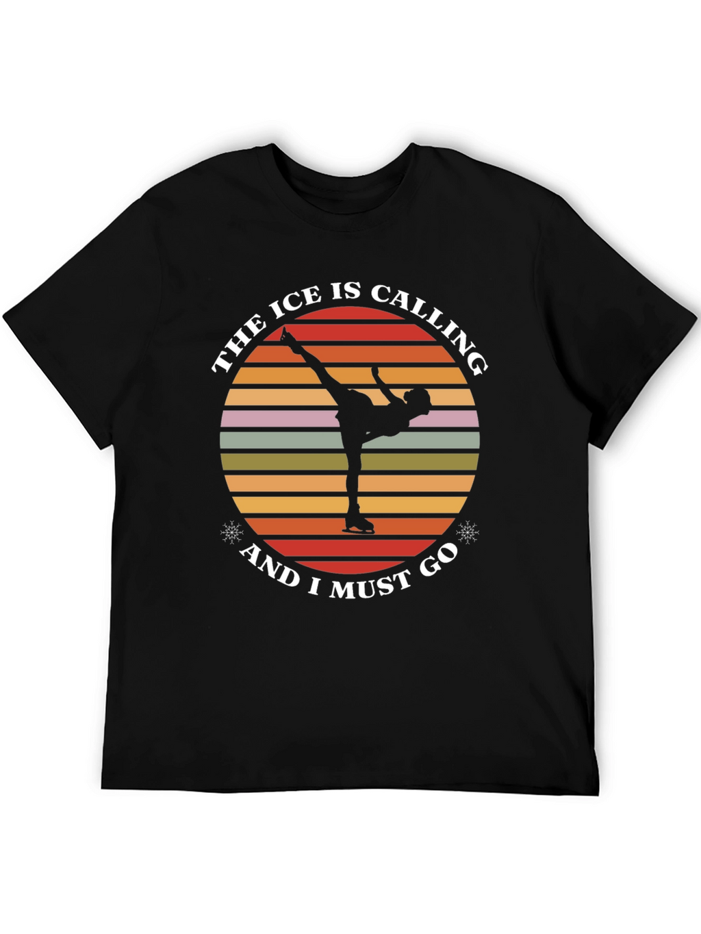 Ice Skating T-Shirt - The Ice is Calling
