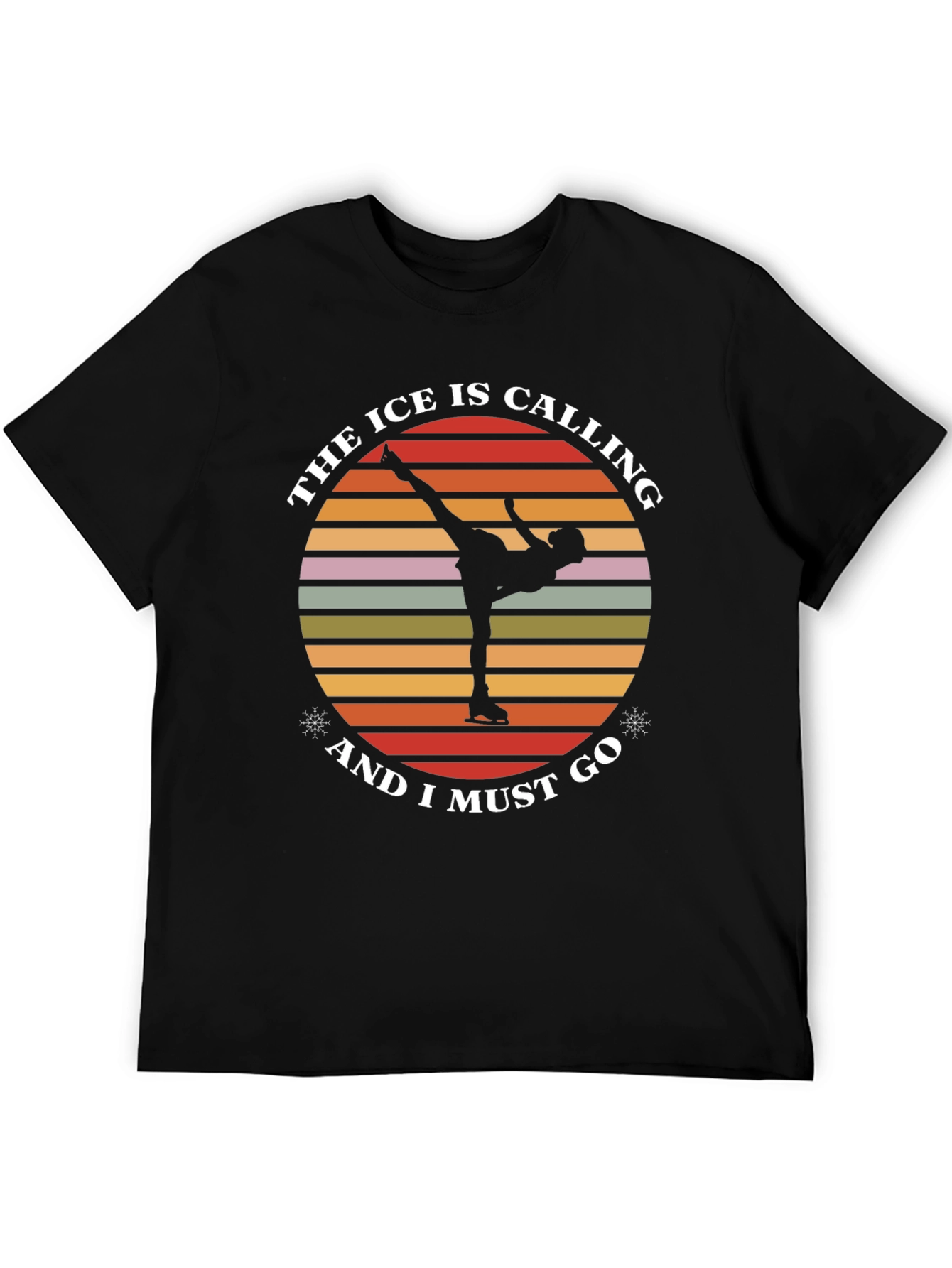 Ice Skating T-Shirt - The Ice is Calling