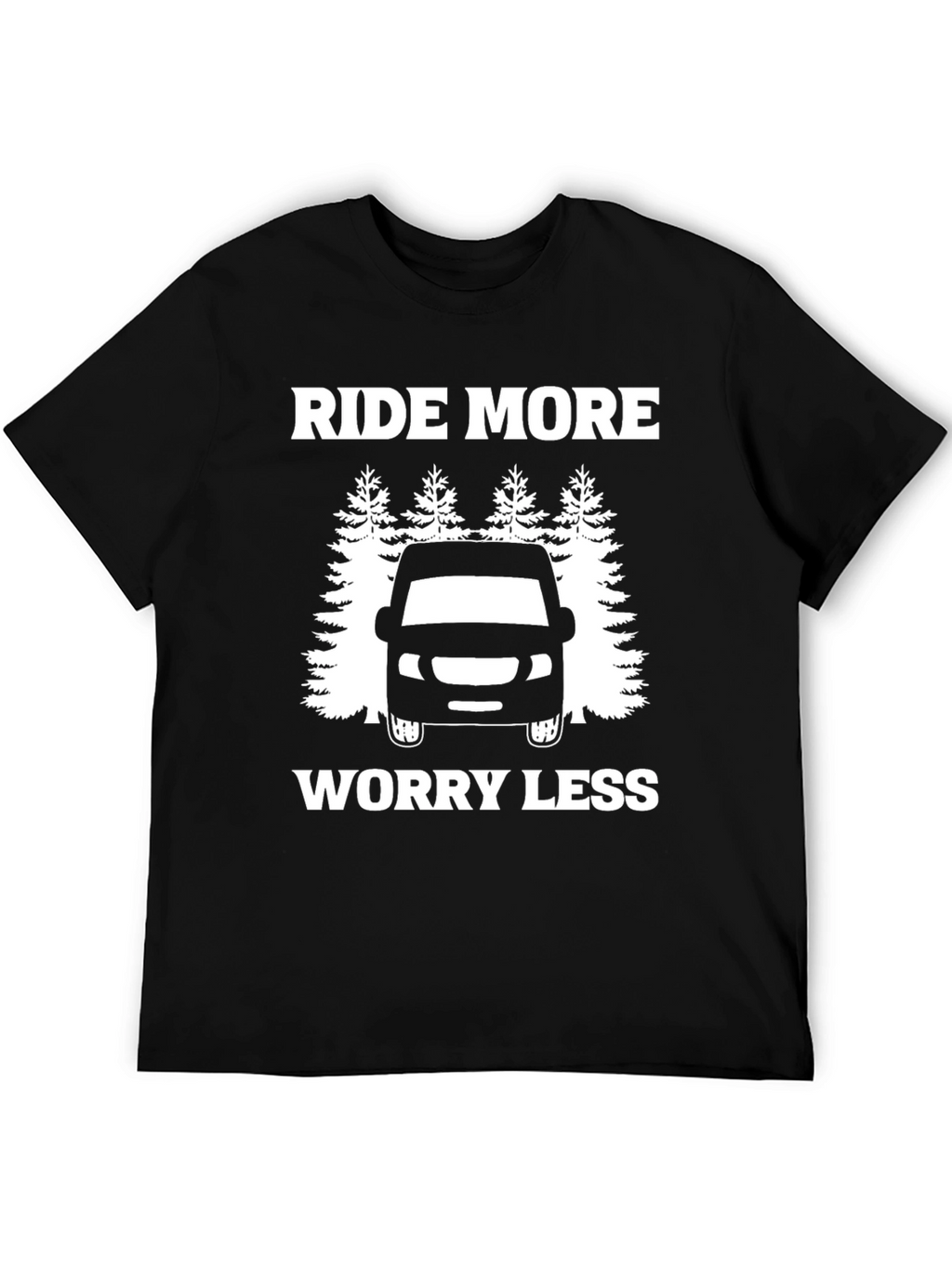 Ride More Worry Less Graphic Tee