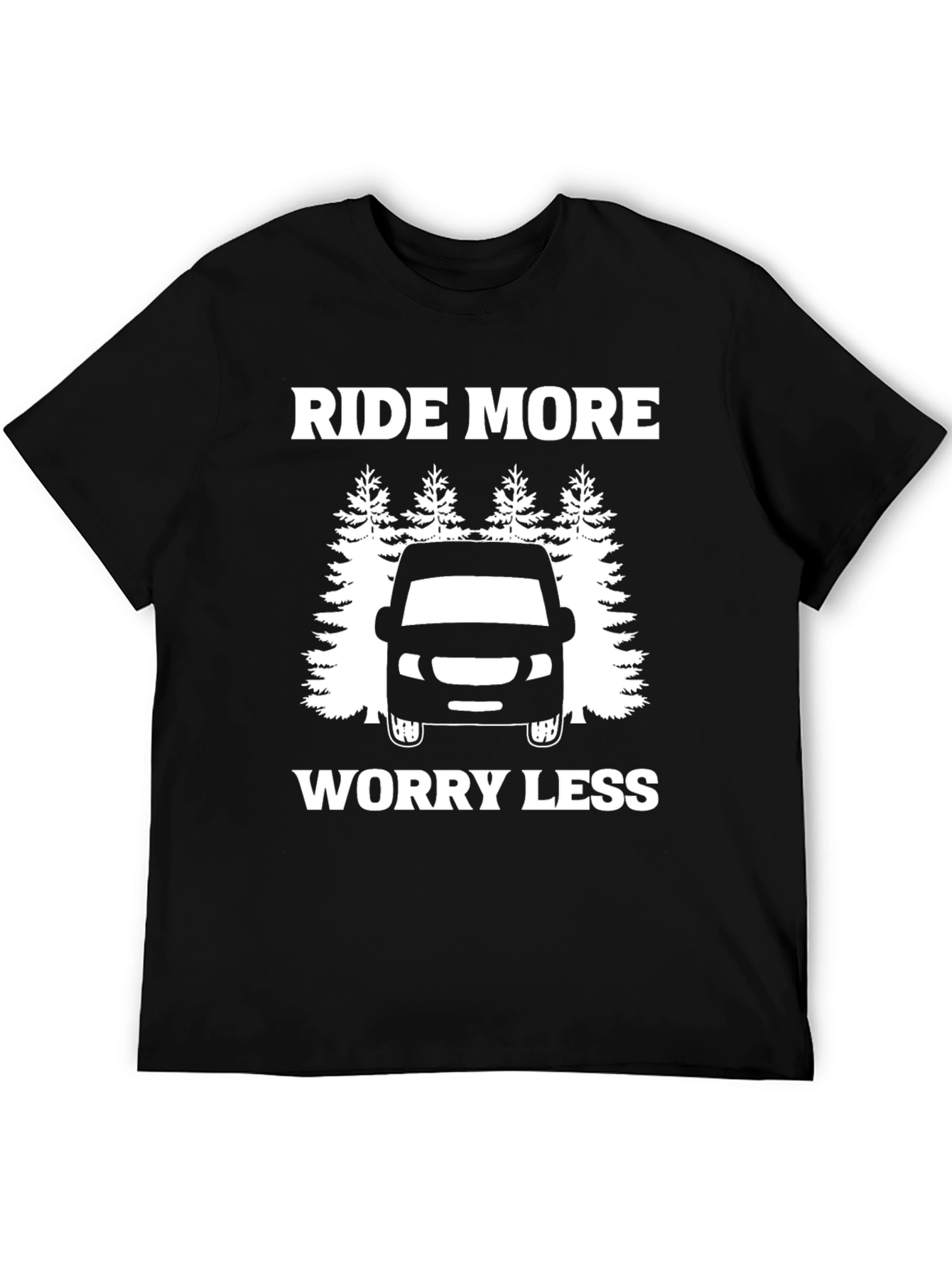 Ride More Worry Less Graphic Tee