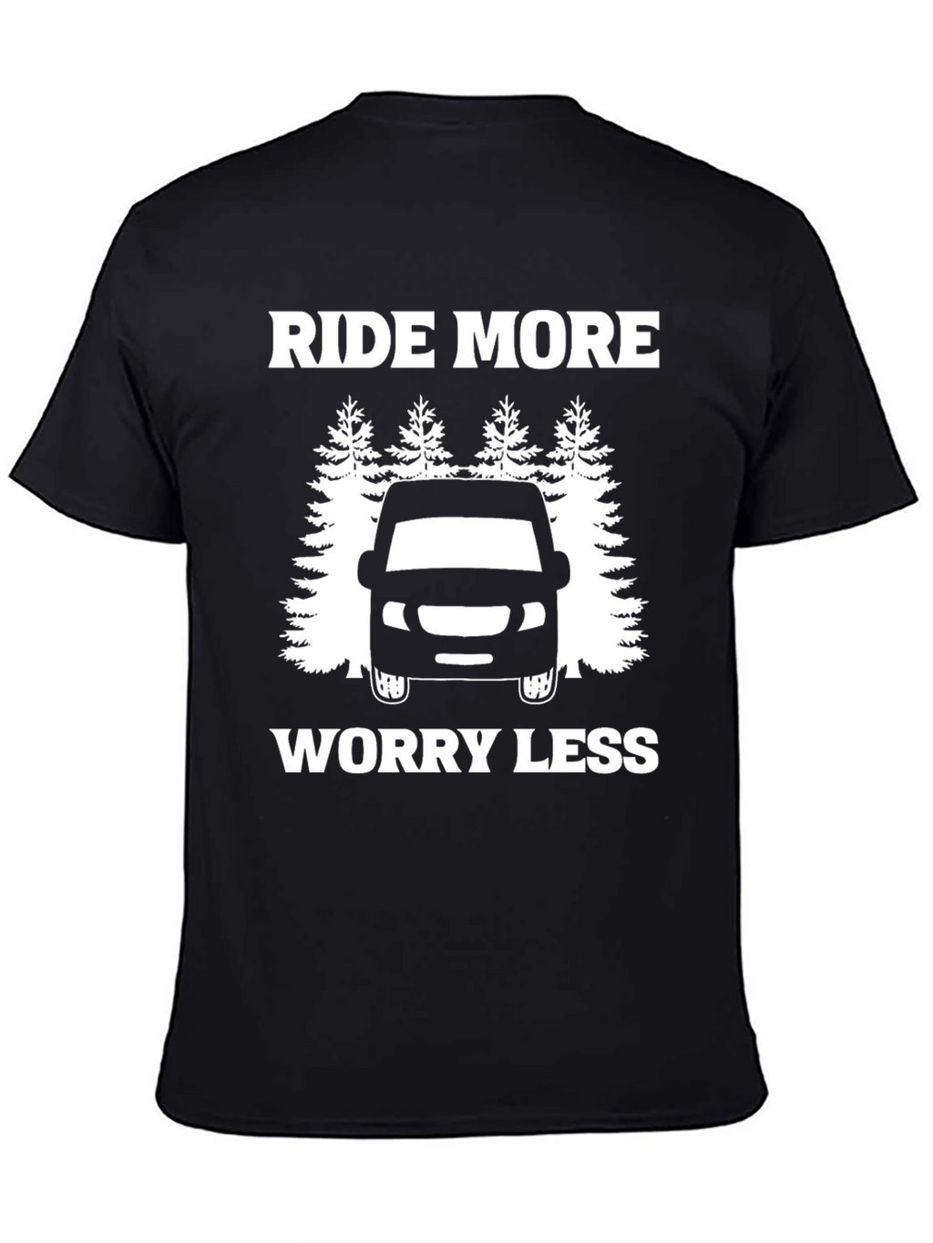 Ride More Worry Less Graphic Tee