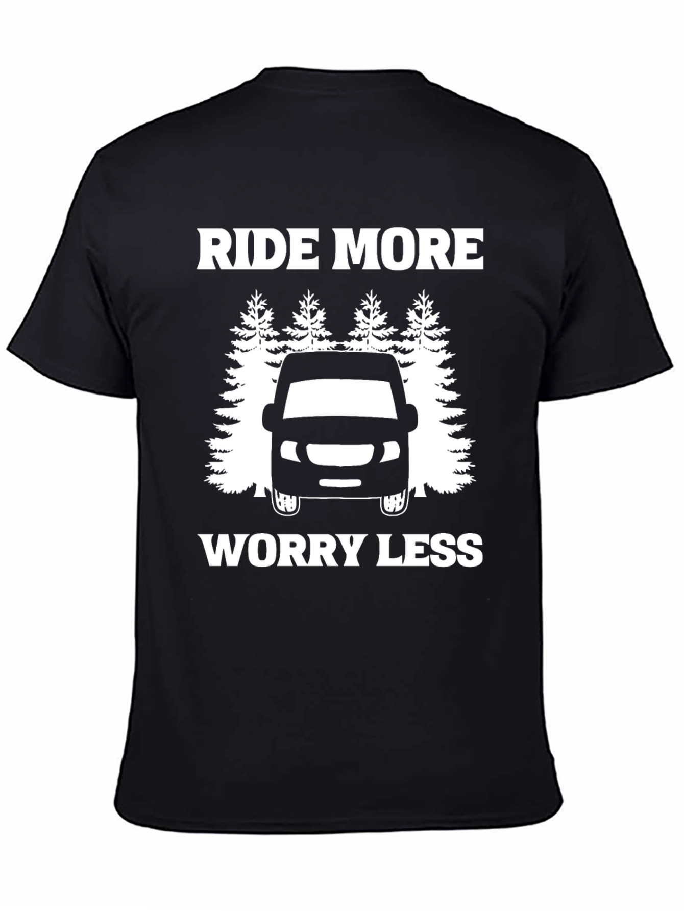 Ride More Worry Less Graphic Tee