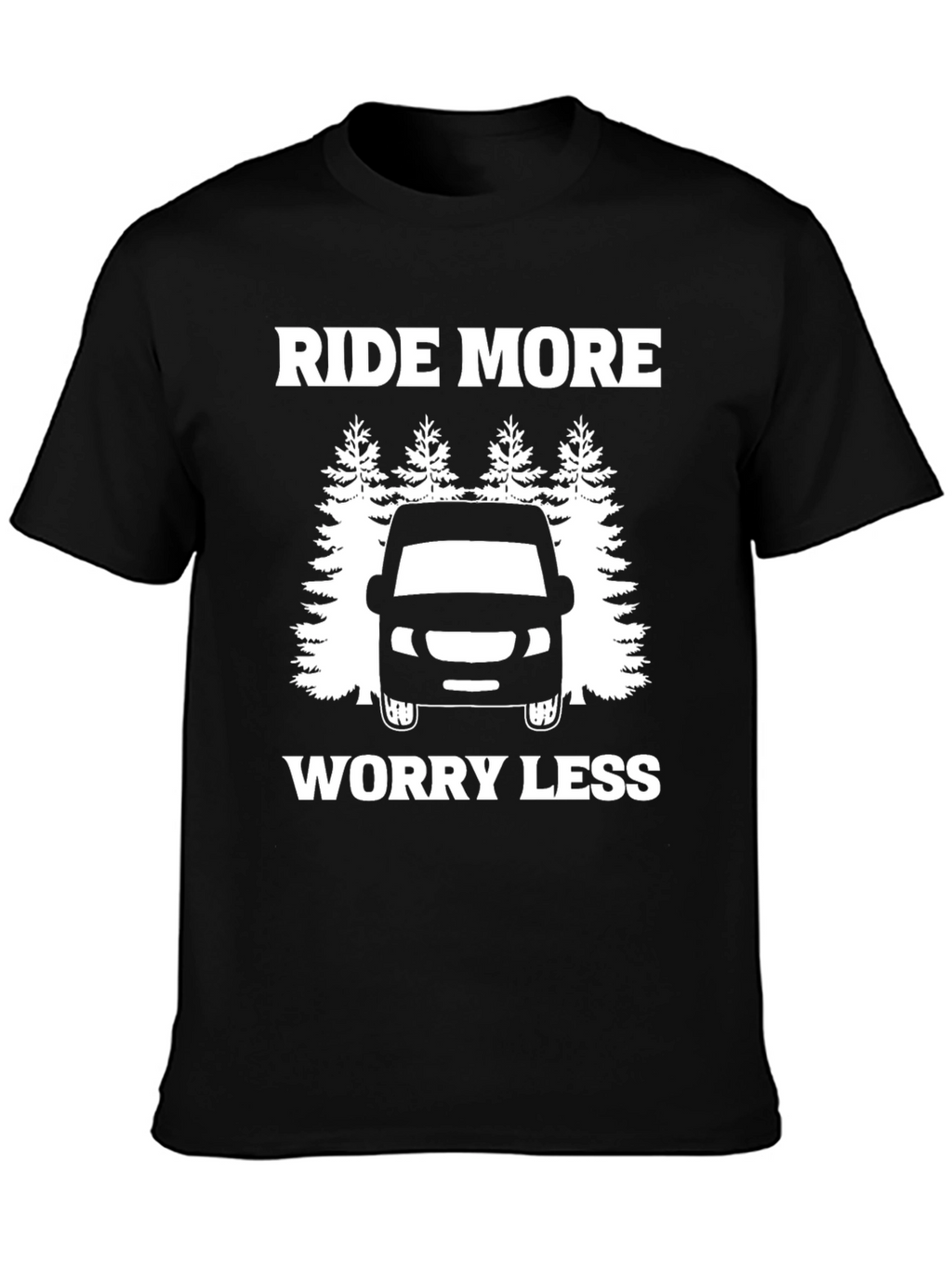 Ride More Worry Less Graphic Tee