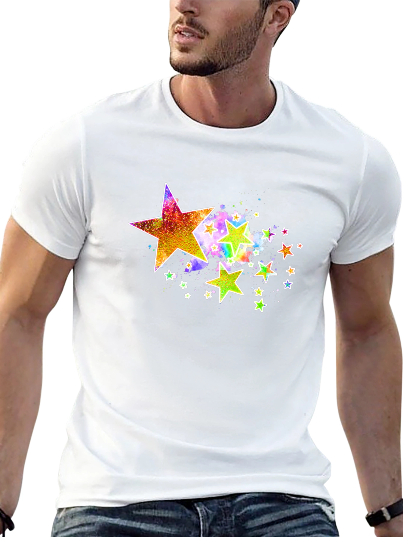 Starry Night Black T-Shirt