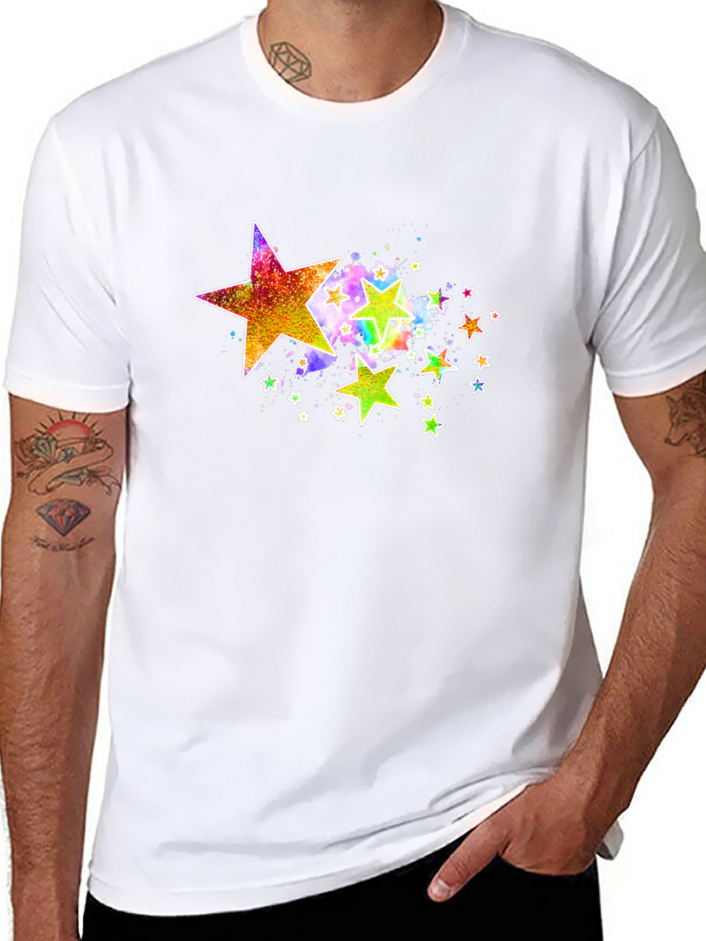 Starry Night Black T-Shirt