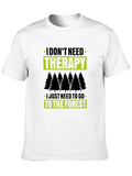 Therapy Forest Black T-Shirt
