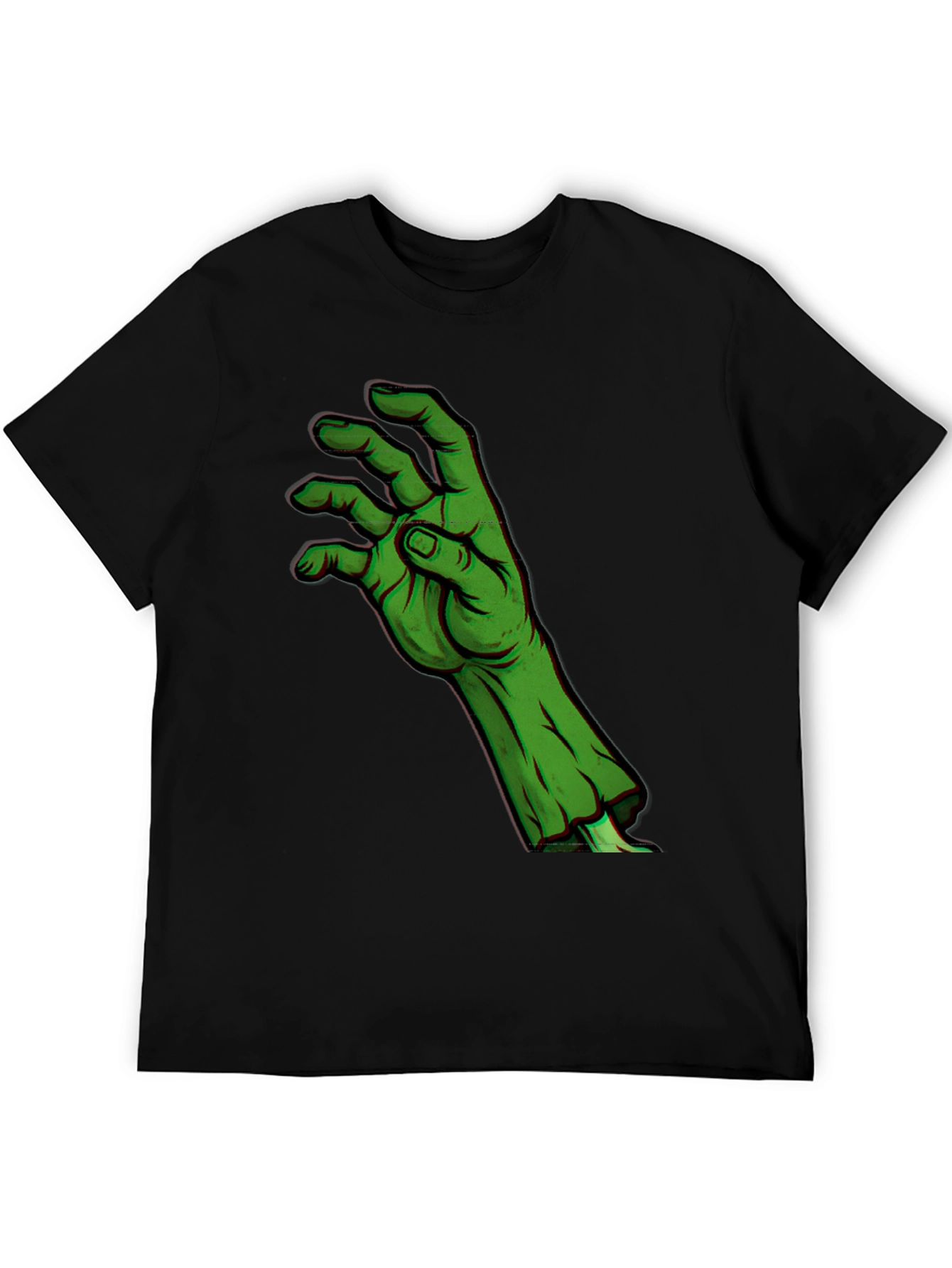 Zombie Hand Graphic T-Shirt - Horror Halloween Style