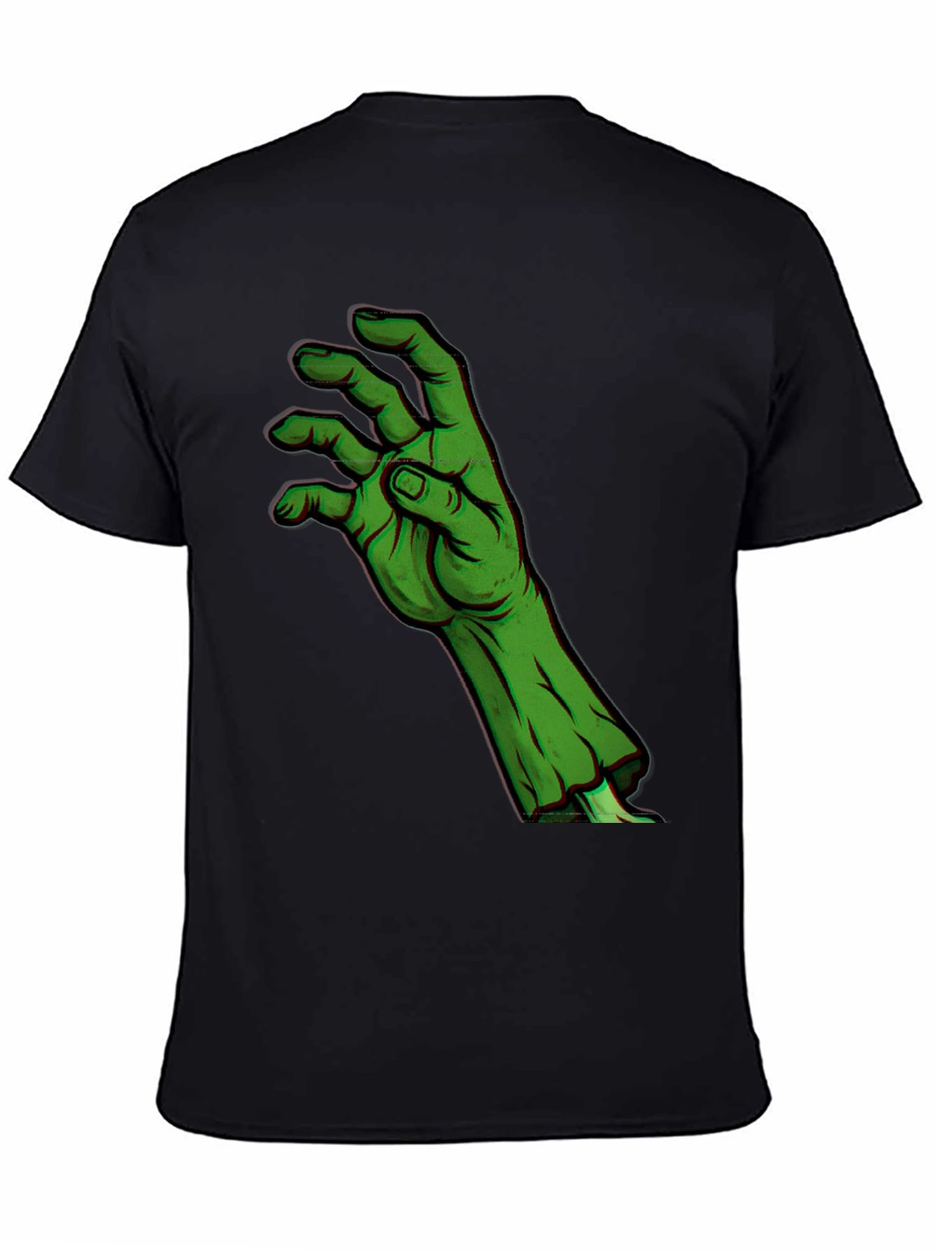 Zombie Hand Graphic T-Shirt - Horror Halloween Style
