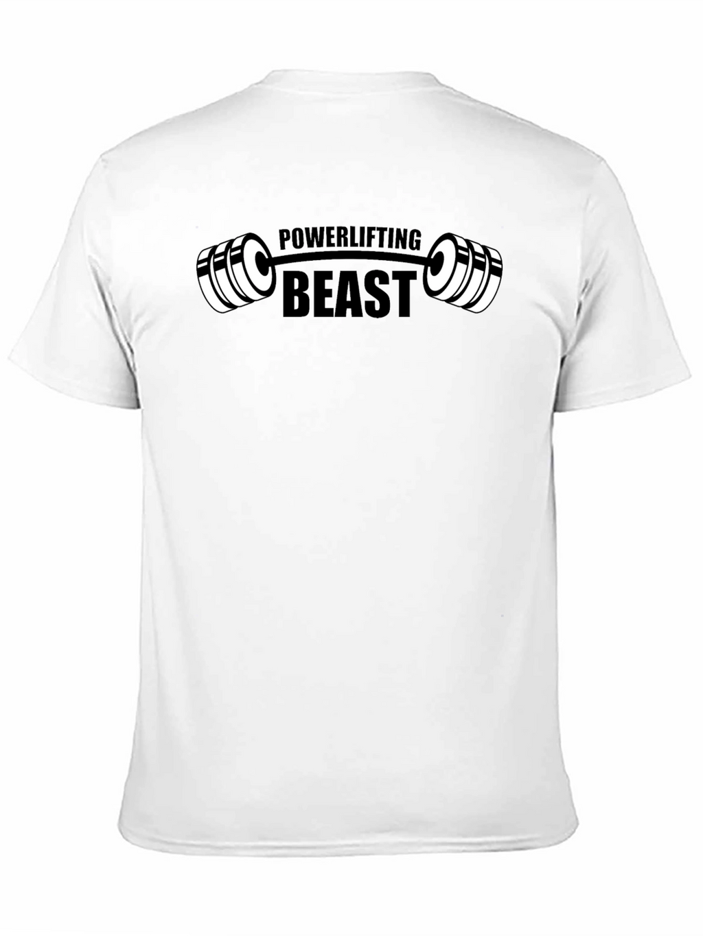 Powerlifting Beast Graphic Tee - Black