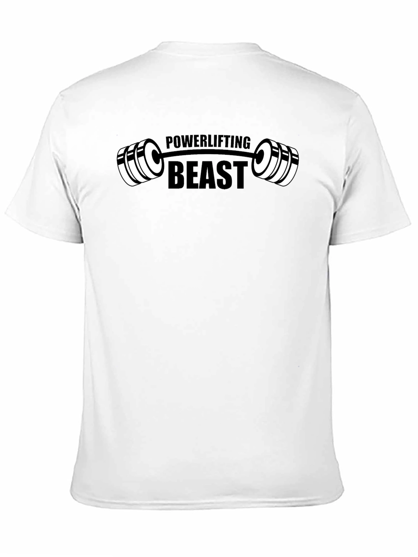 Powerlifting Beast Graphic Tee - Black