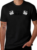 Powerlifting Beast Graphic Tee - Black