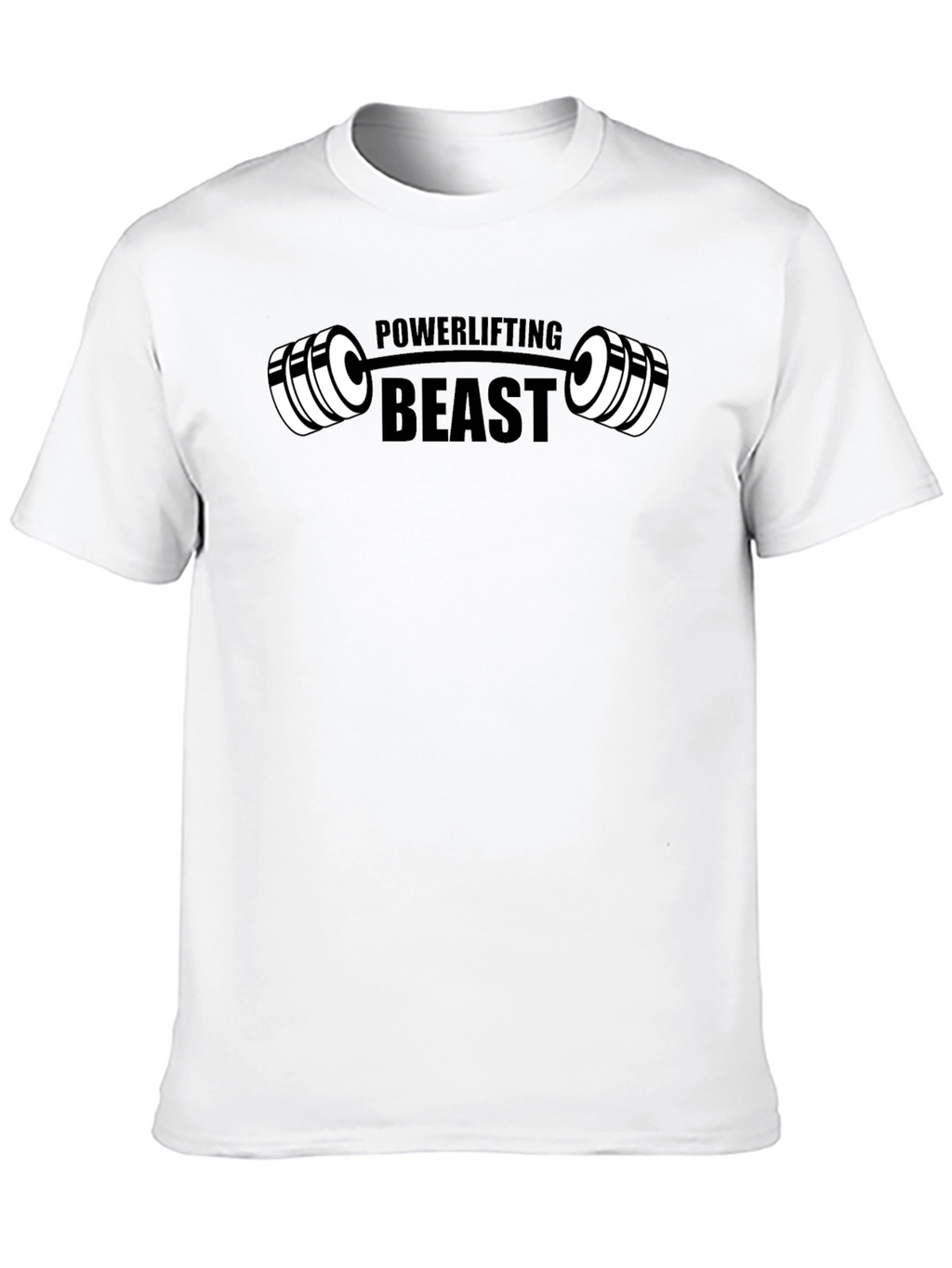 Powerlifting Beast Graphic Tee - Black