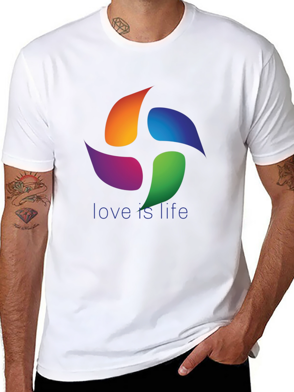 Love is Life Graphic Tee