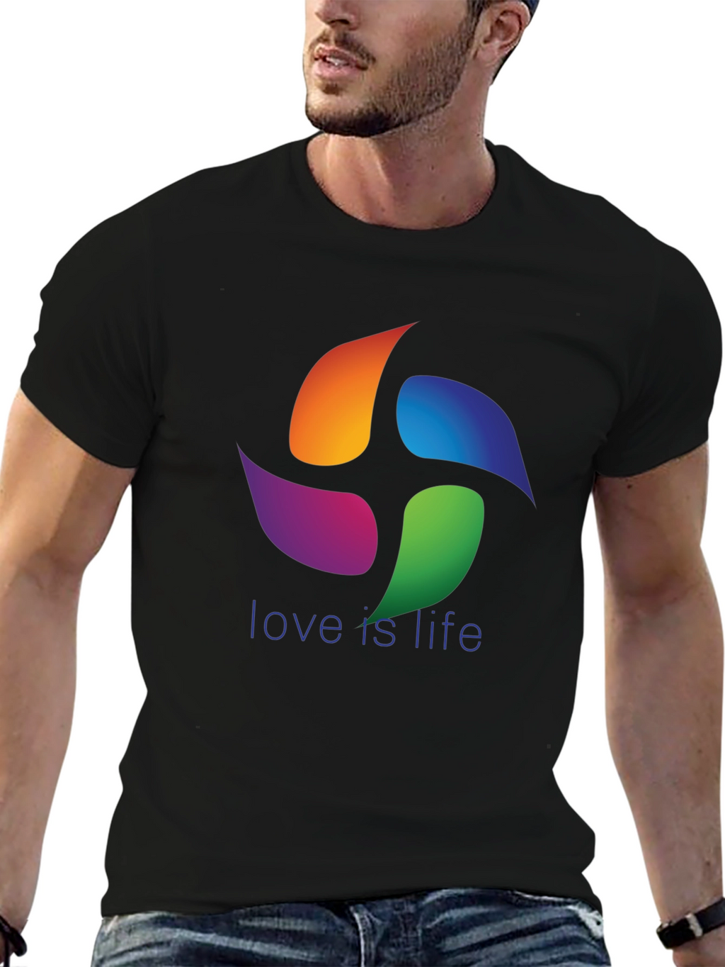 Love is Life Graphic Tee