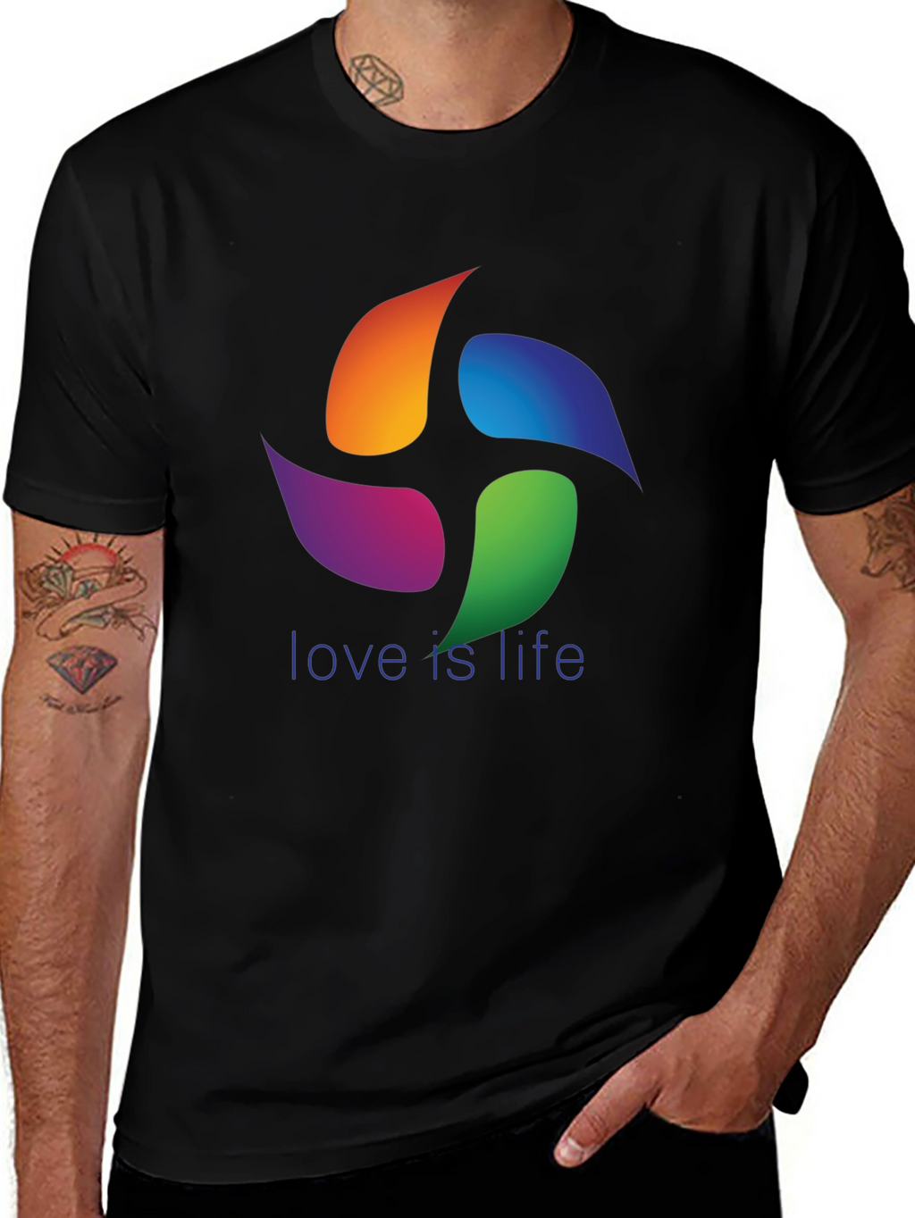 Love is Life Graphic Tee