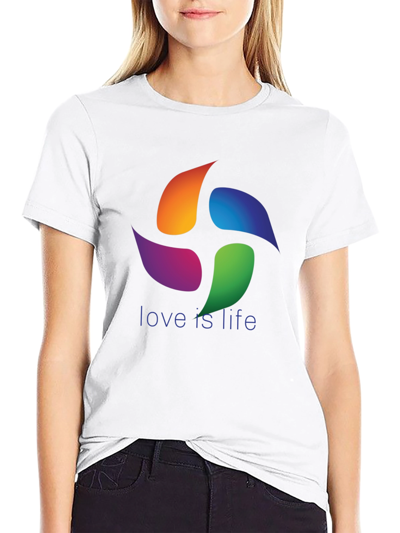 Love is Life Graphic Tee