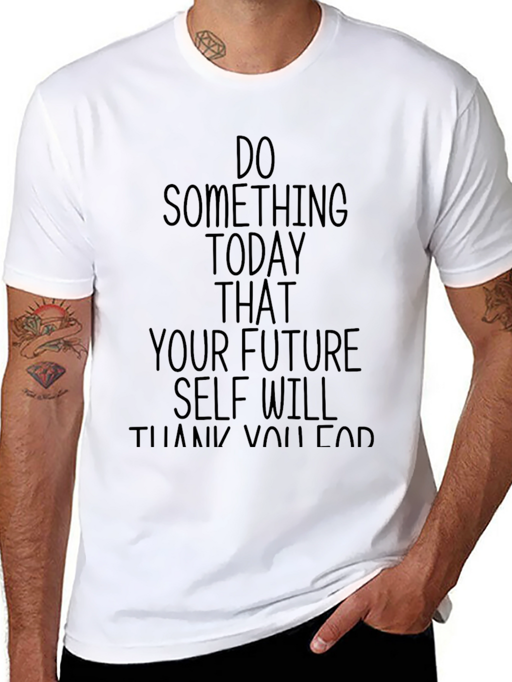 Motivational T-Shirt: Do Something Today!