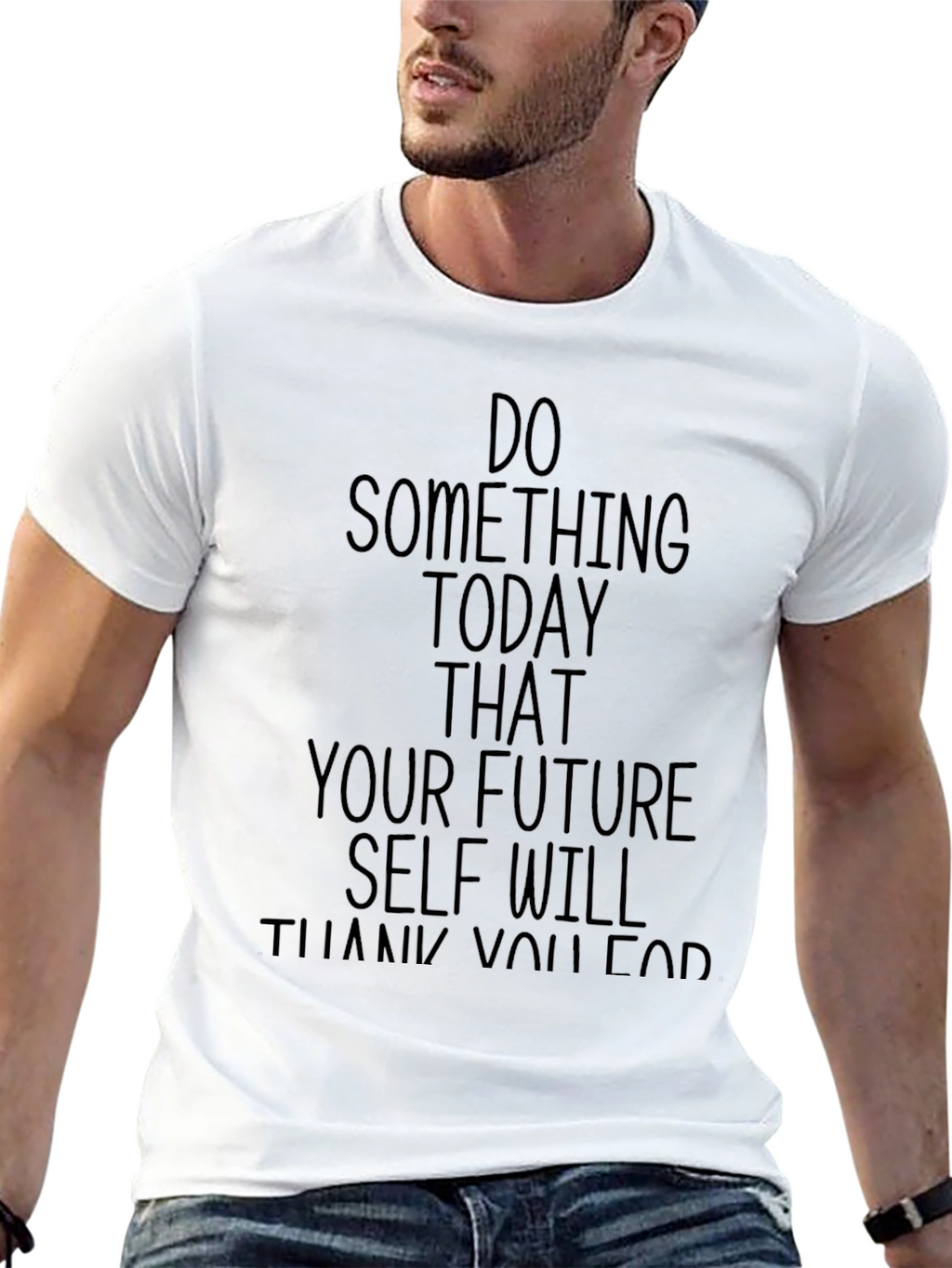Motivational T-Shirt: Do Something Today!