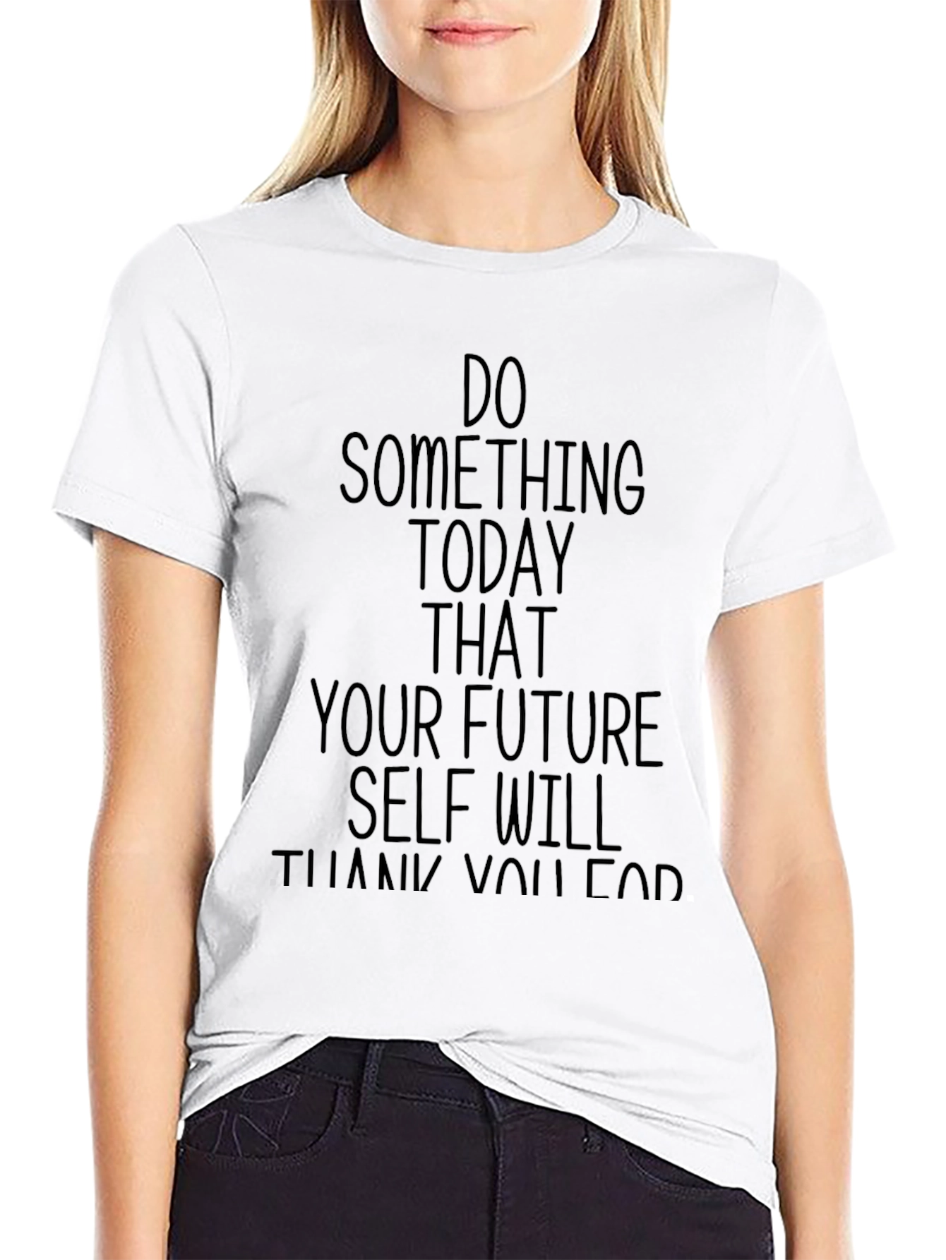 Motivational T-Shirt: Do Something Today!