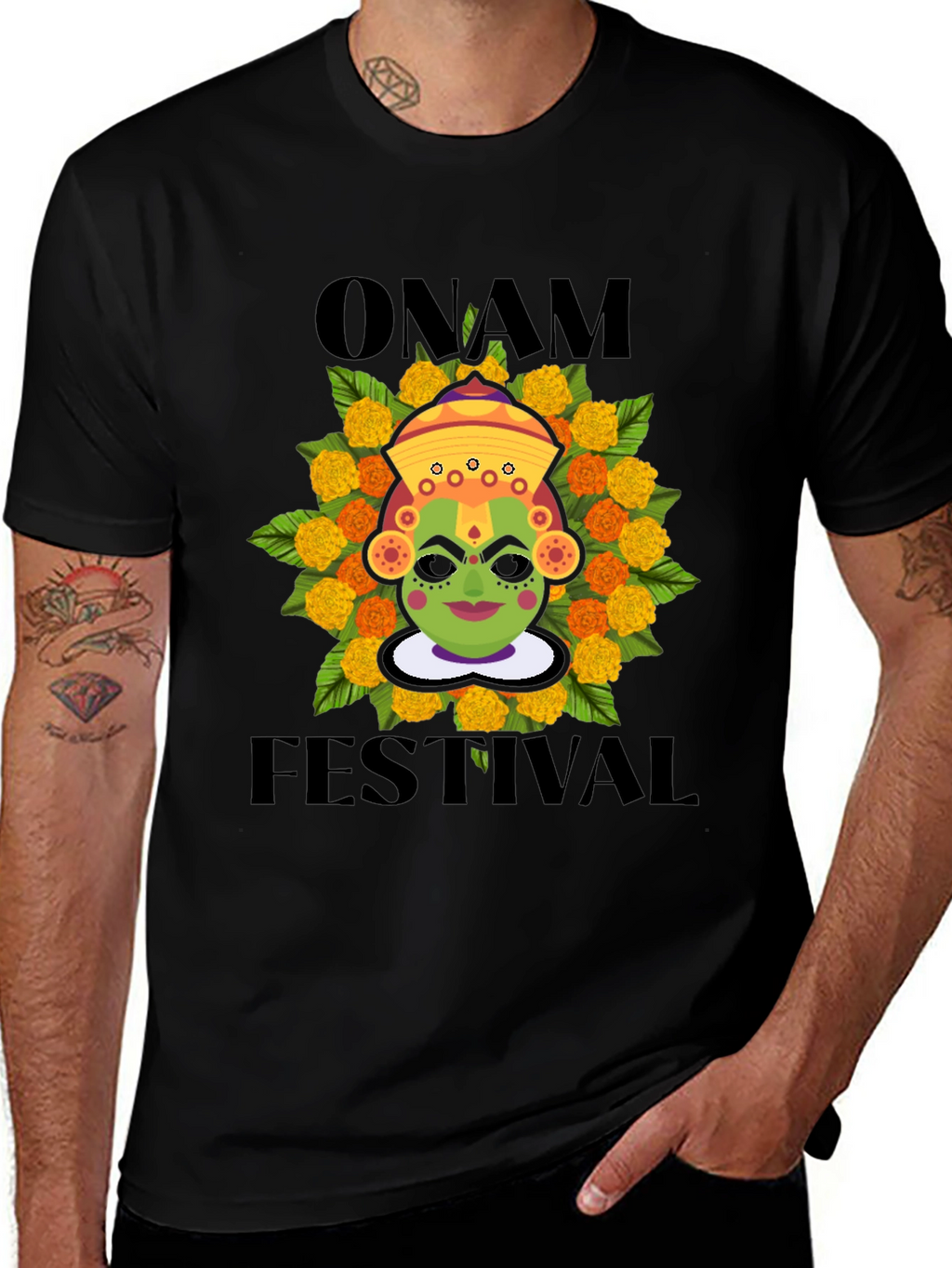 Onam Festival T-Shirt - Cultural Celebration Tee