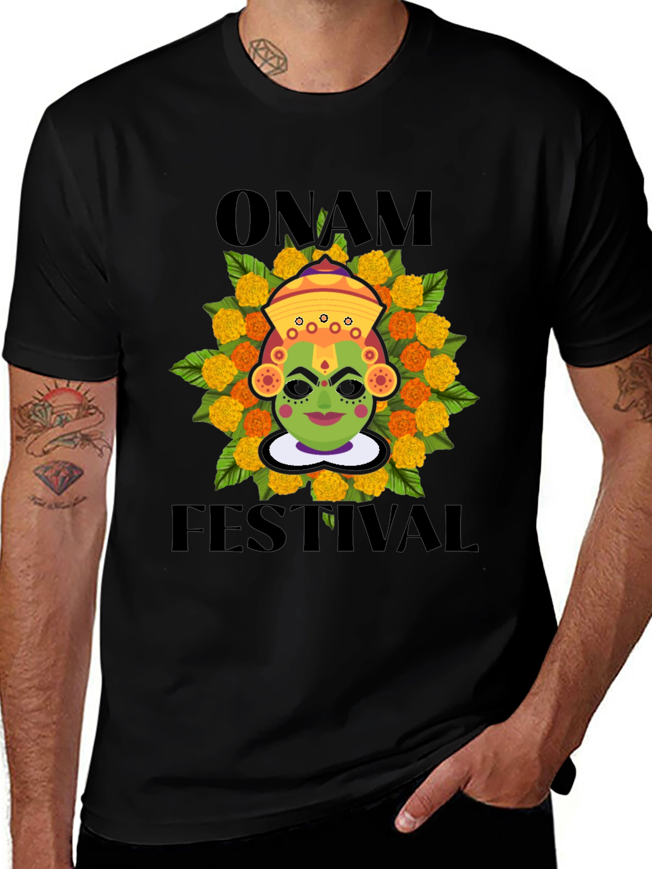 Onam Festival T-Shirt - Cultural Celebration Tee