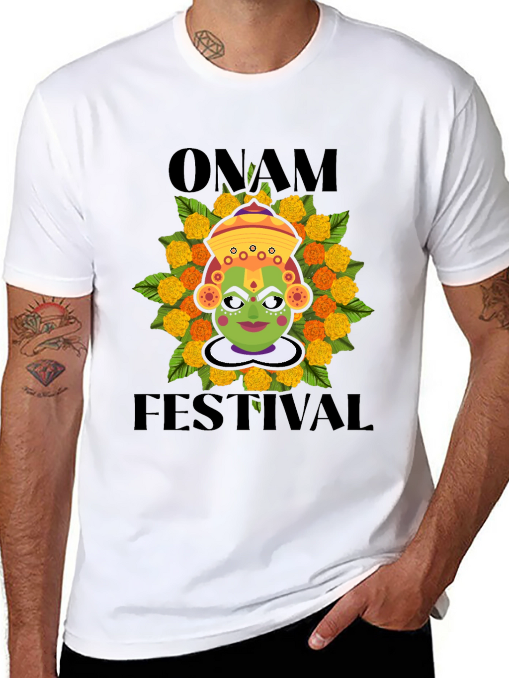 Onam Festival T-Shirt - Cultural Celebration Tee