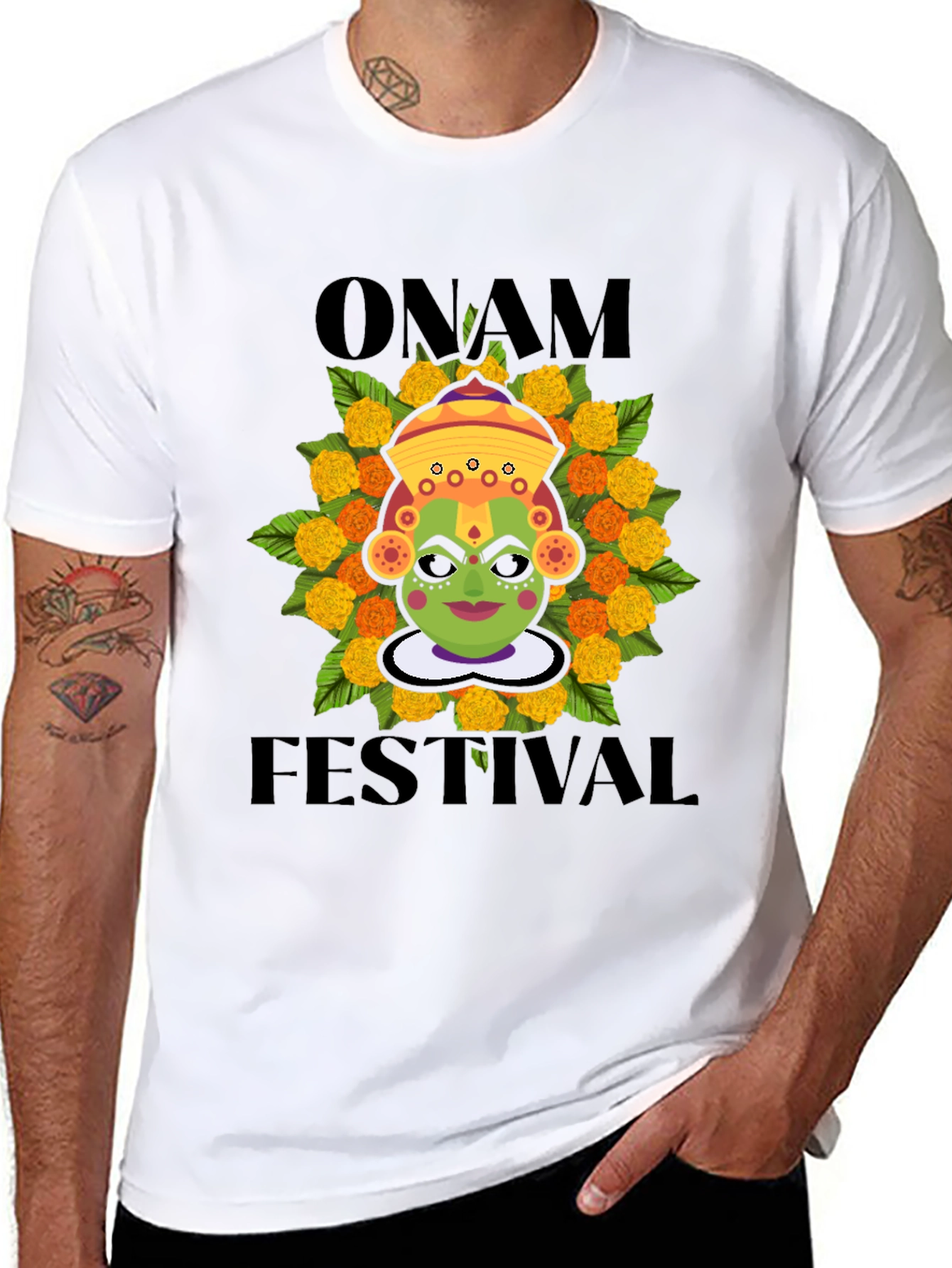 Onam Festival T-Shirt - Cultural Celebration Tee