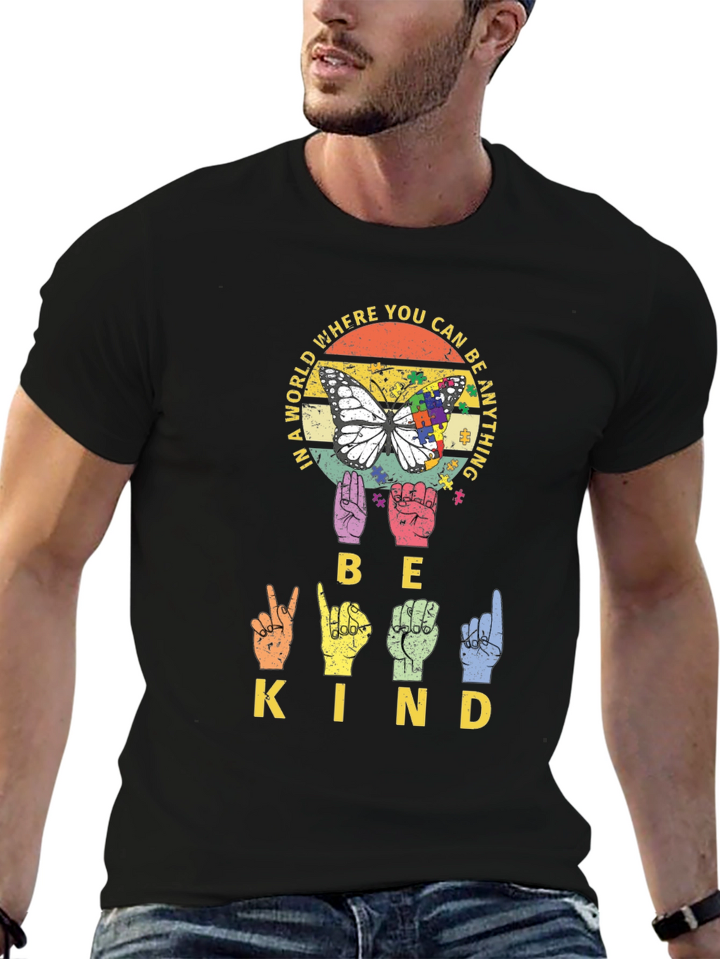 Be Kind Autism Awareness T-Shirt
