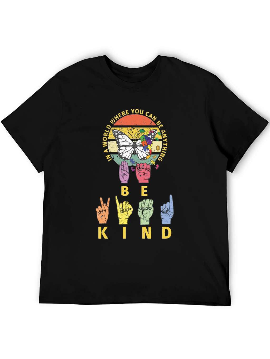 Be Kind Autism Awareness T-Shirt