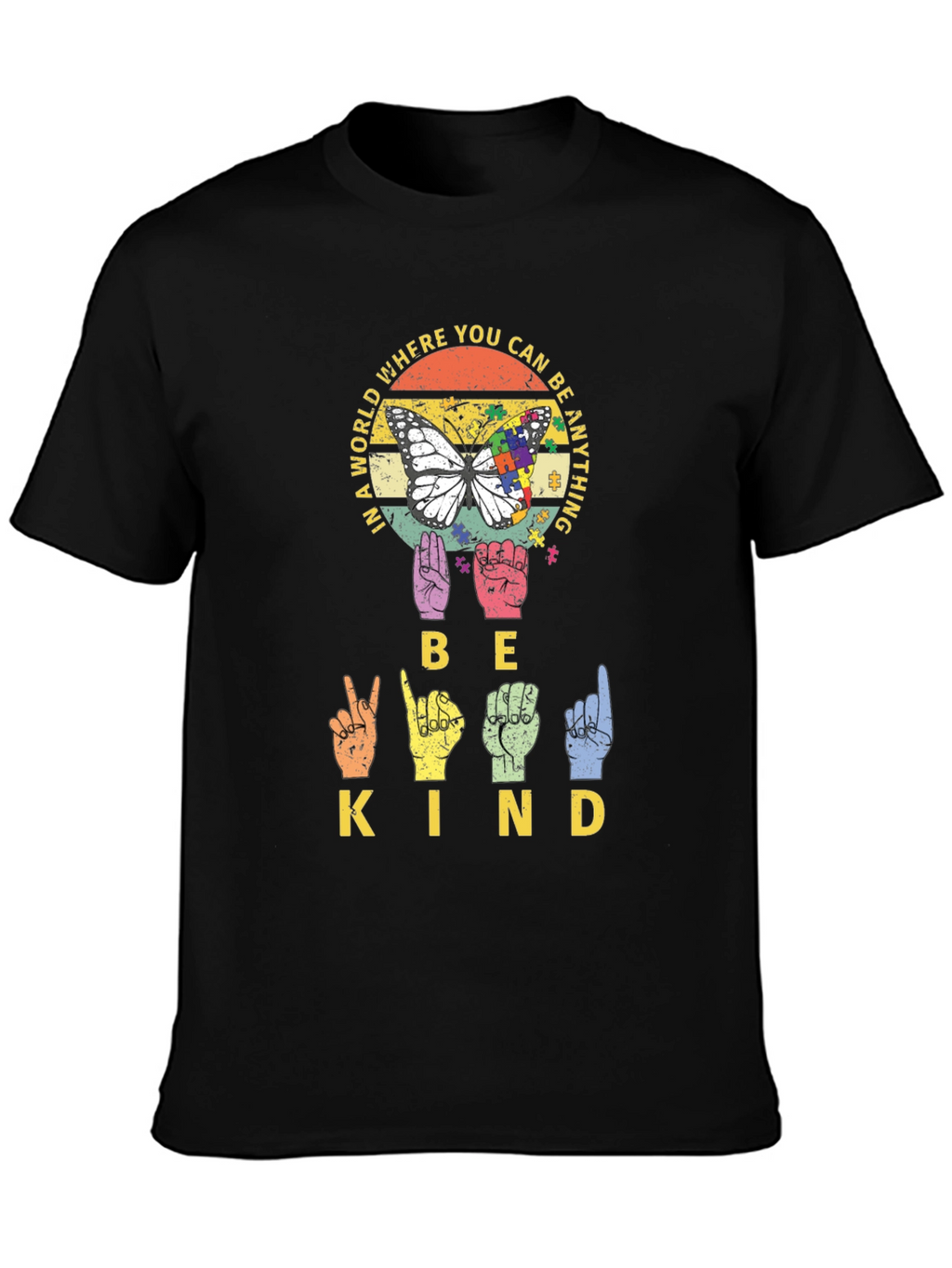 Be Kind Autism Awareness T-Shirt