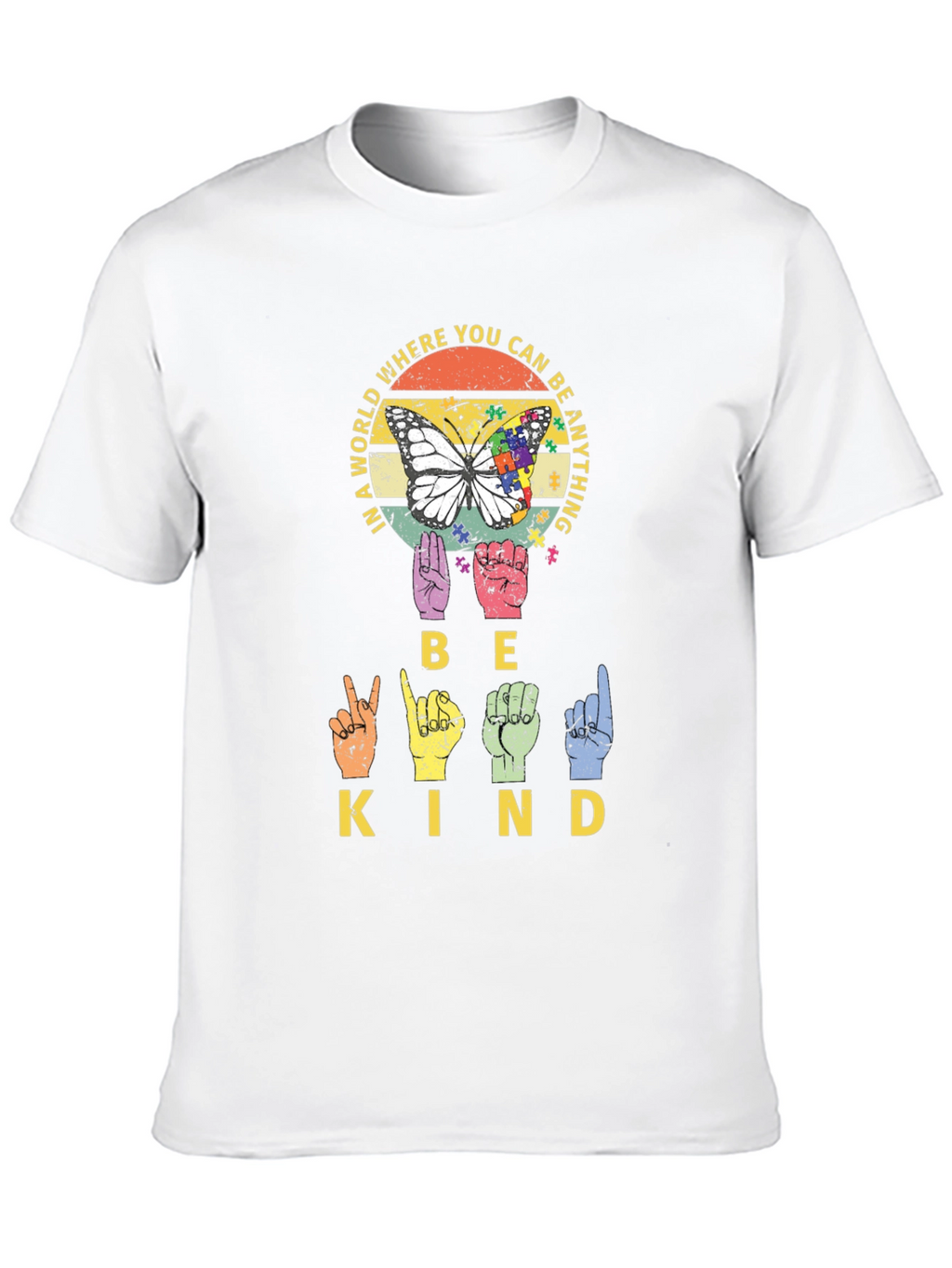 Be Kind Autism Awareness T-Shirt