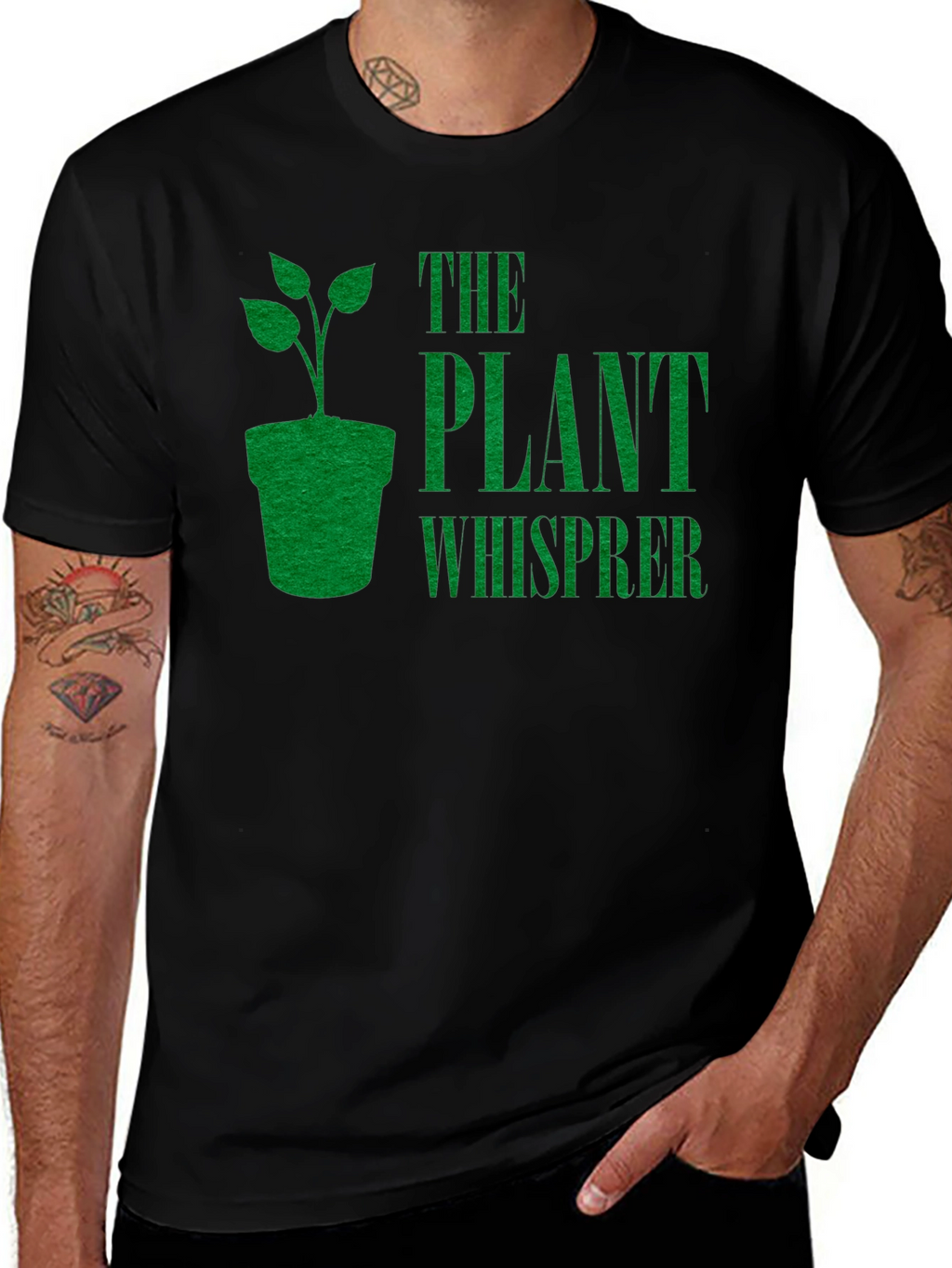Plant Whisperer Graphic Tee - Gardening Enthusiast T-Shirt