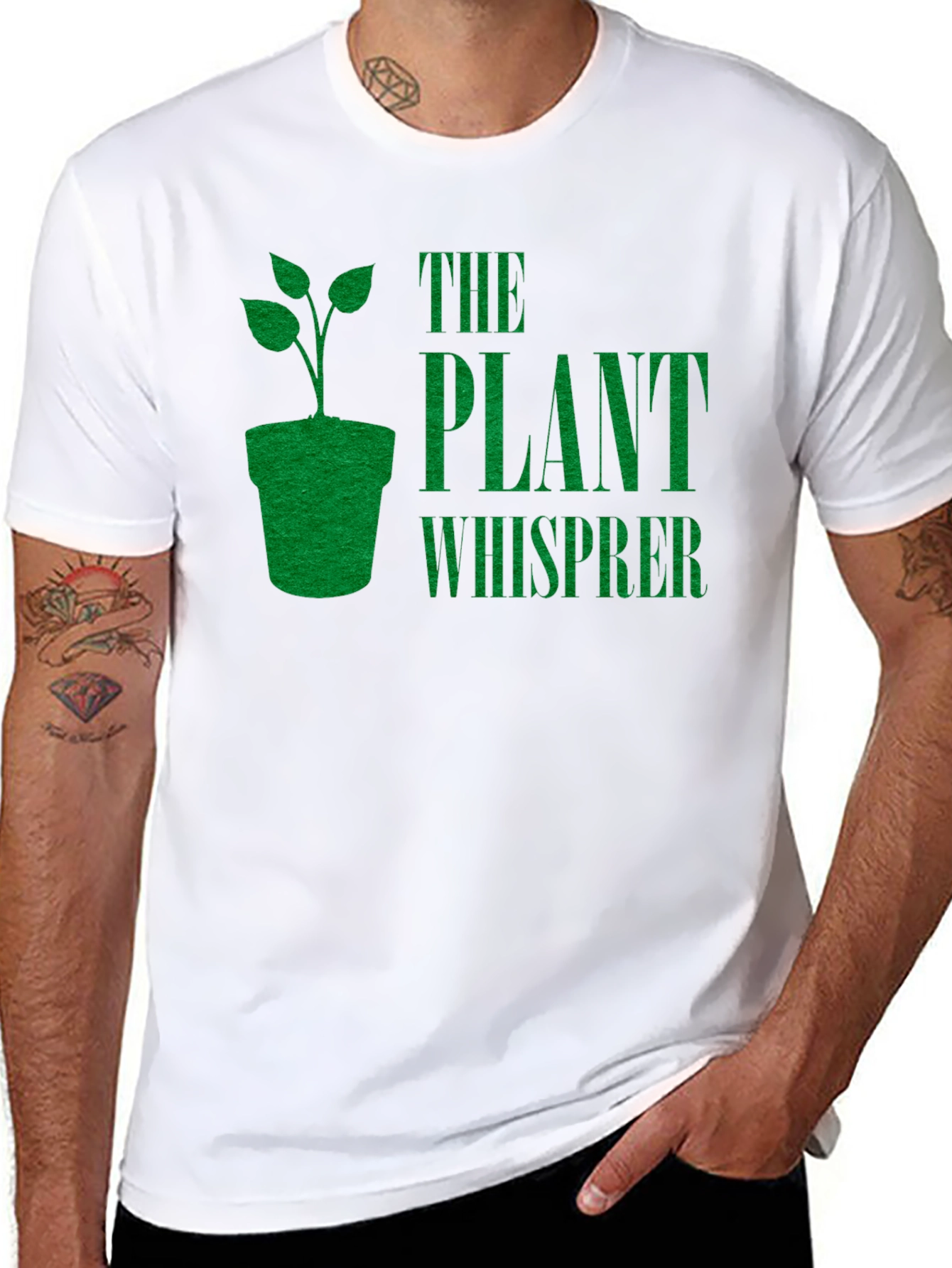 Plant Whisperer Graphic Tee - Gardening Enthusiast T-Shirt