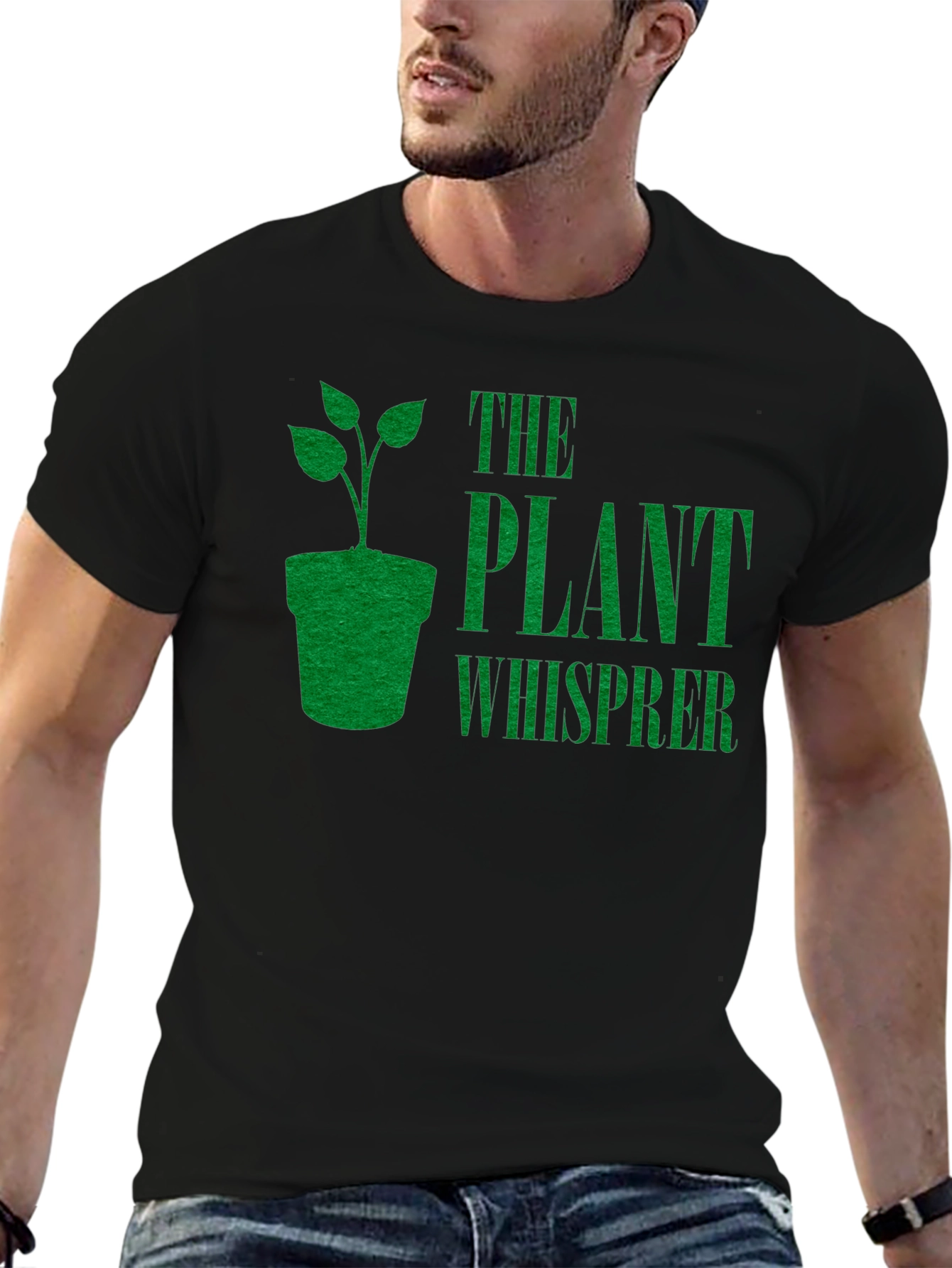 Plant Whisperer Graphic Tee - Gardening Enthusiast T-Shirt