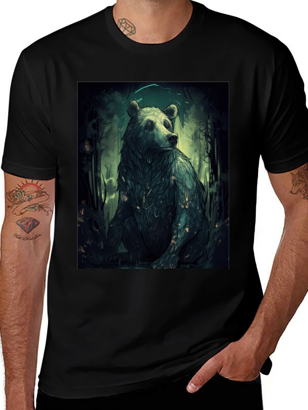 Bear Forest Graphic Tee