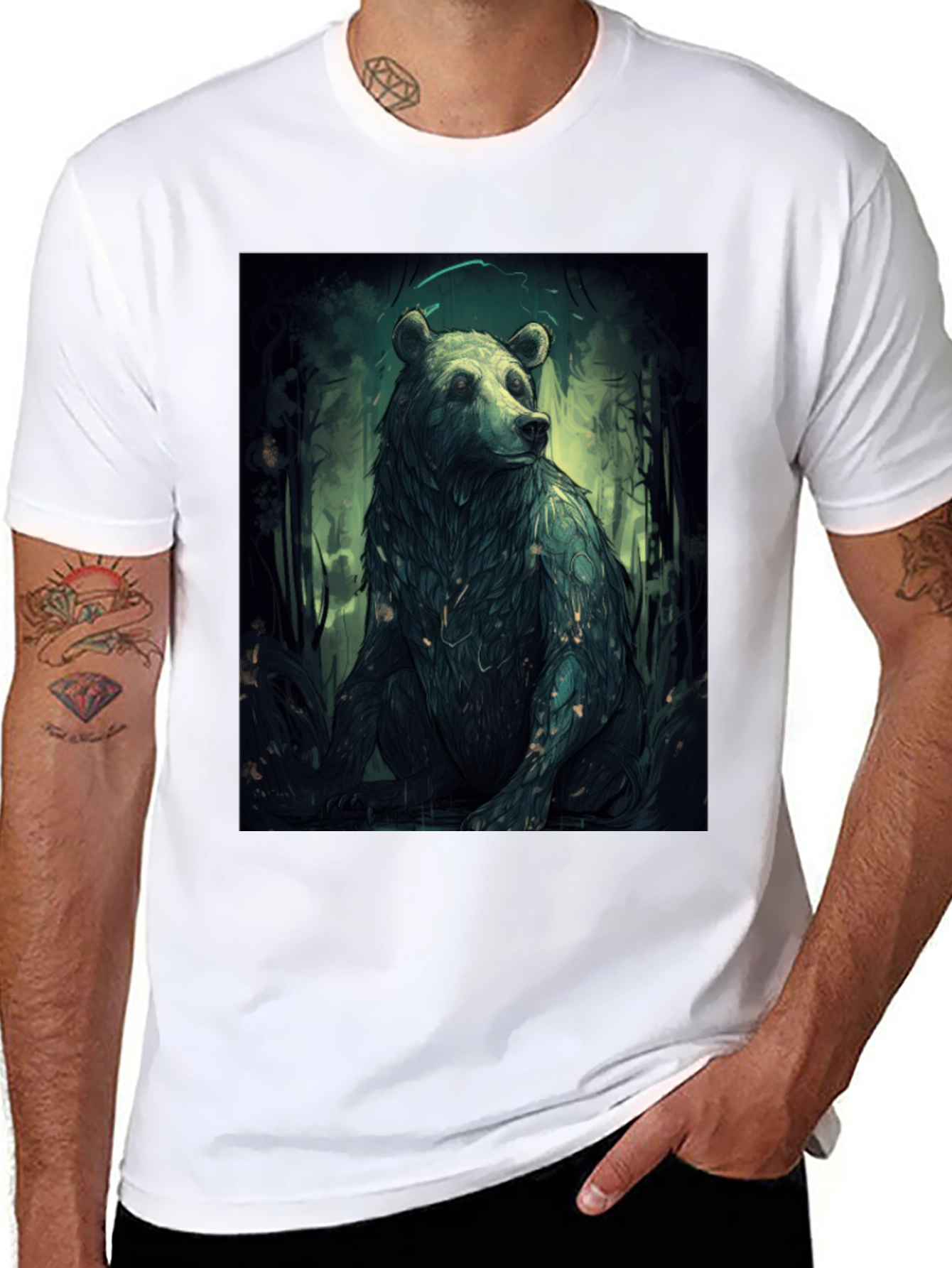 Bear Forest Graphic Tee