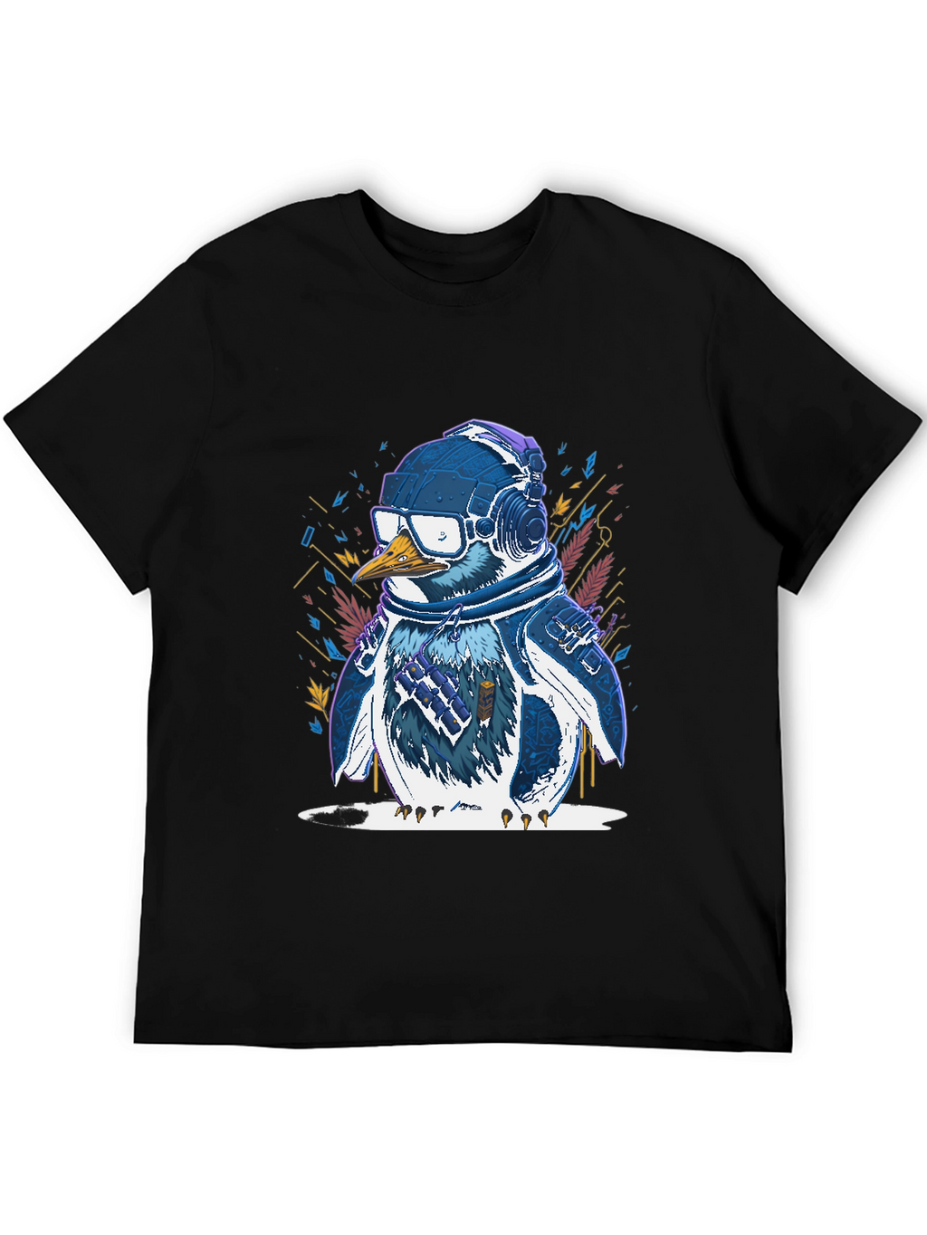 Penguin DJ Graphic Tee - Cool & Trendy